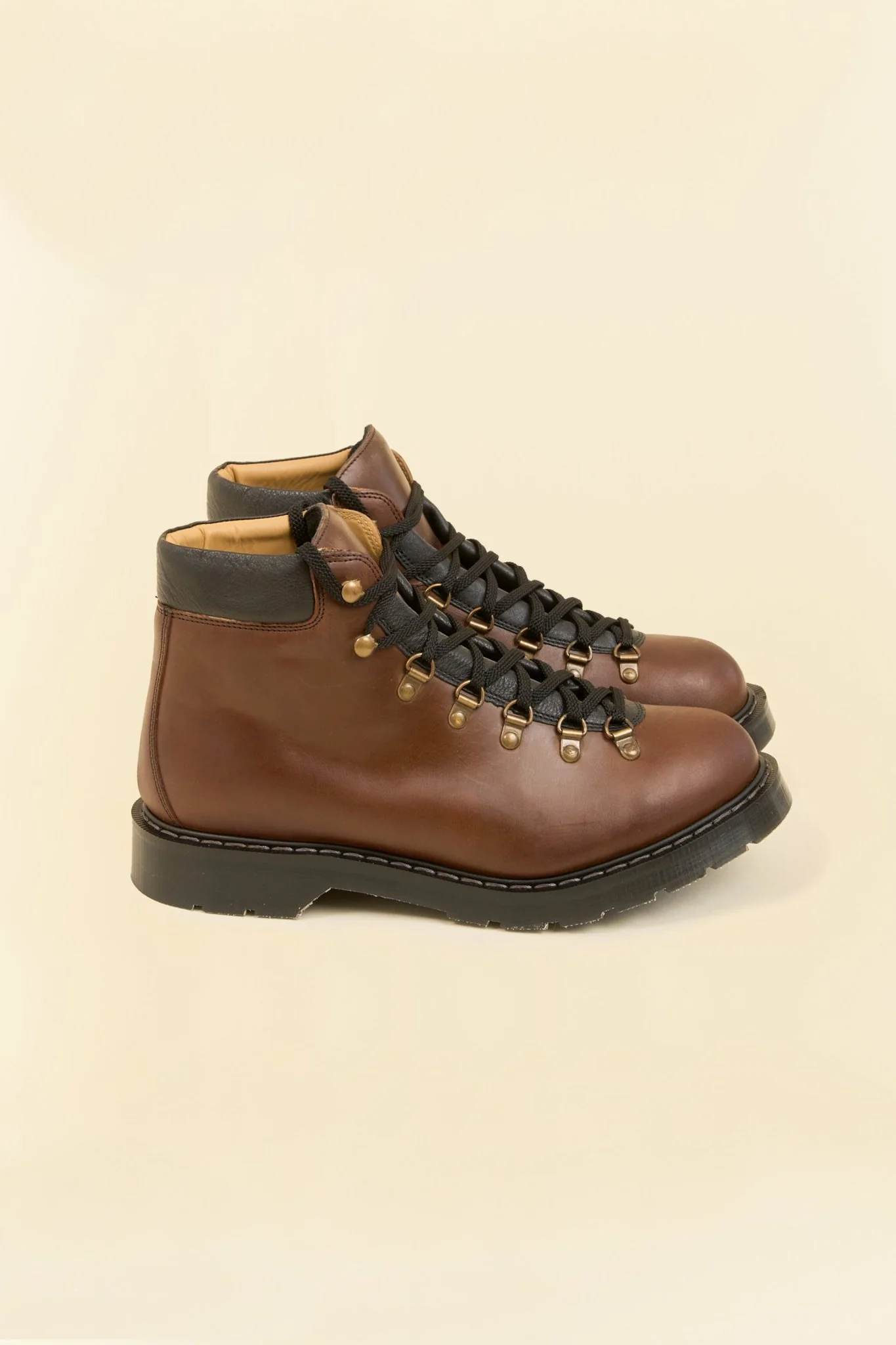 Solovair Gaucho Crazy Horse Urban Hiker - Brown - Image 3