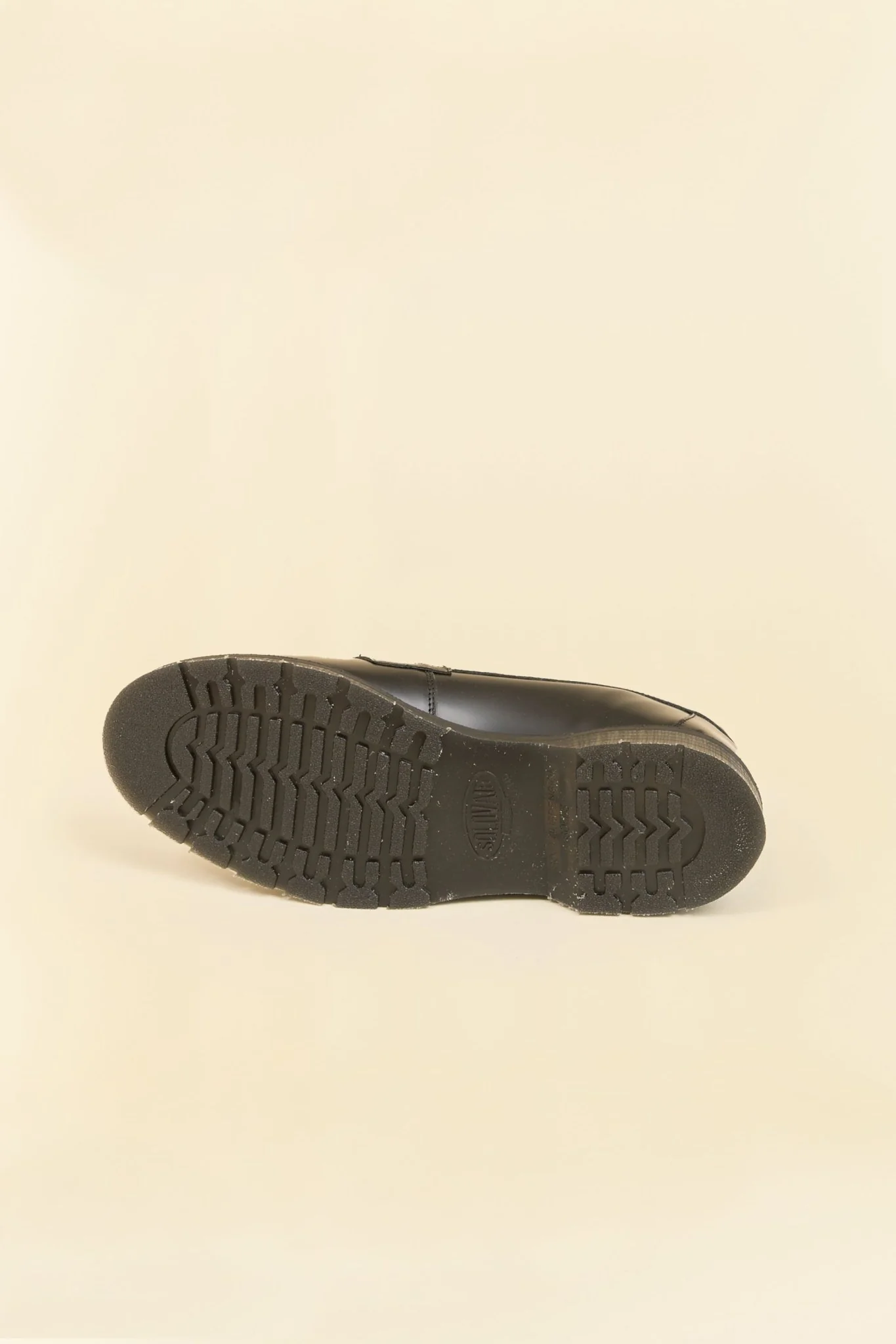 Solovair Tassel Loafer - Black Hi Shine - Image 6