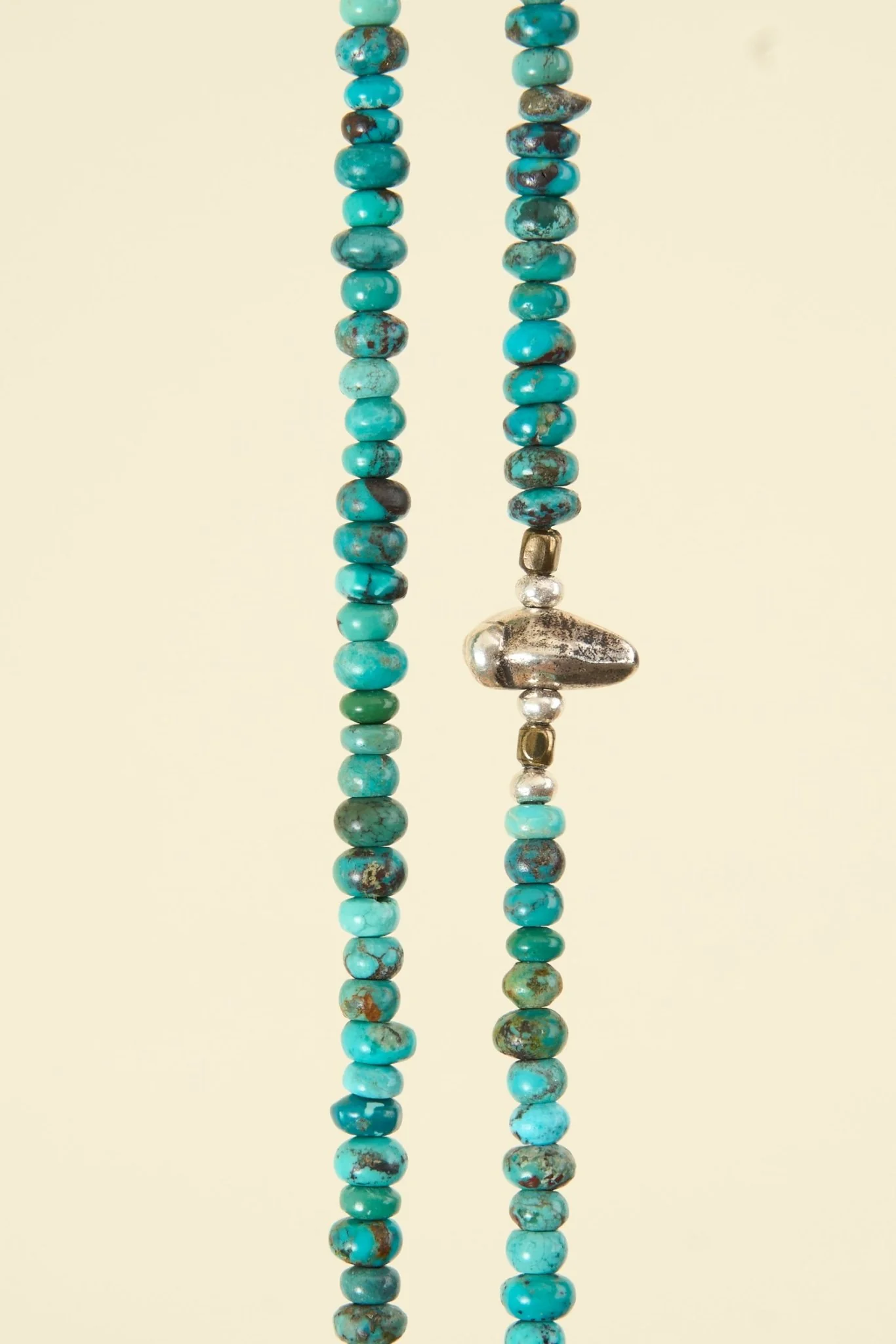 SunKu Turquoise/Silver Necklace & Bracelet - Image 3