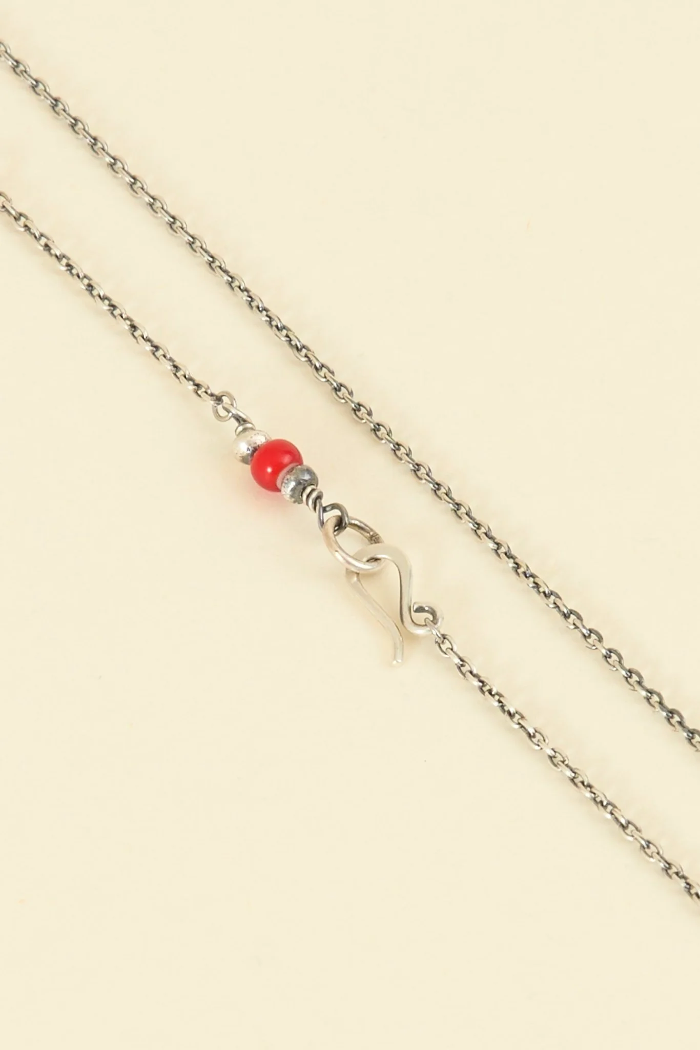 SunKu Dove Necklace - Silver / Gold / Red - Image 4