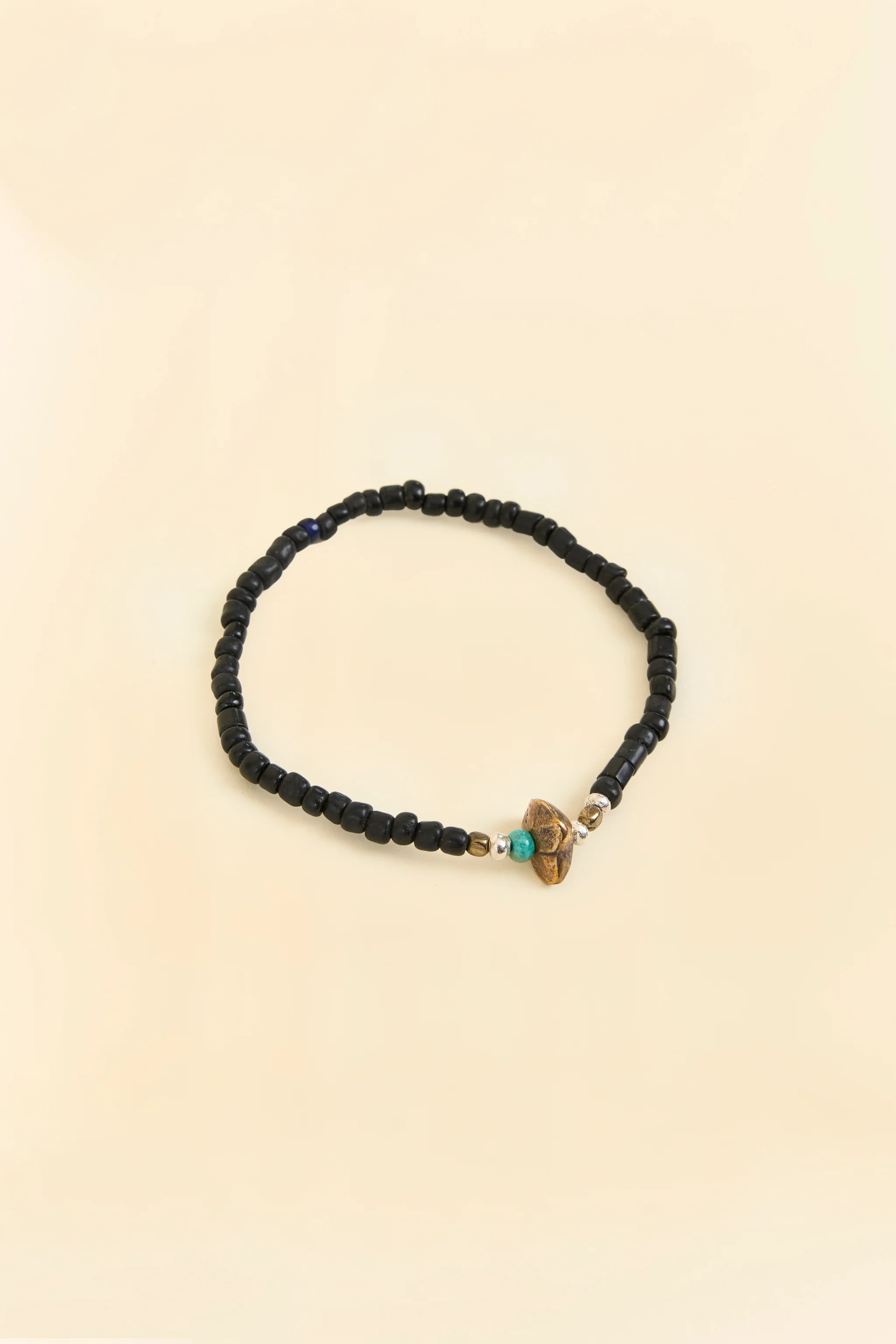 Sunku Antique Beads Bracelet - Black