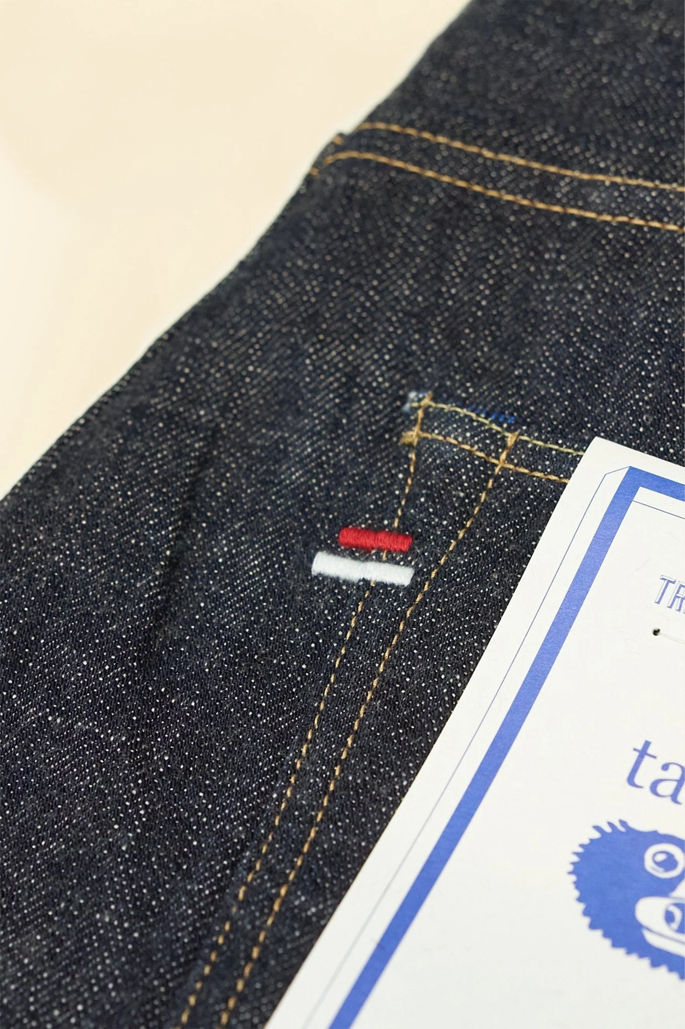 Tanuki 14oz "Zetto" High Rise Tapered Selvedge Jeans - Image 12