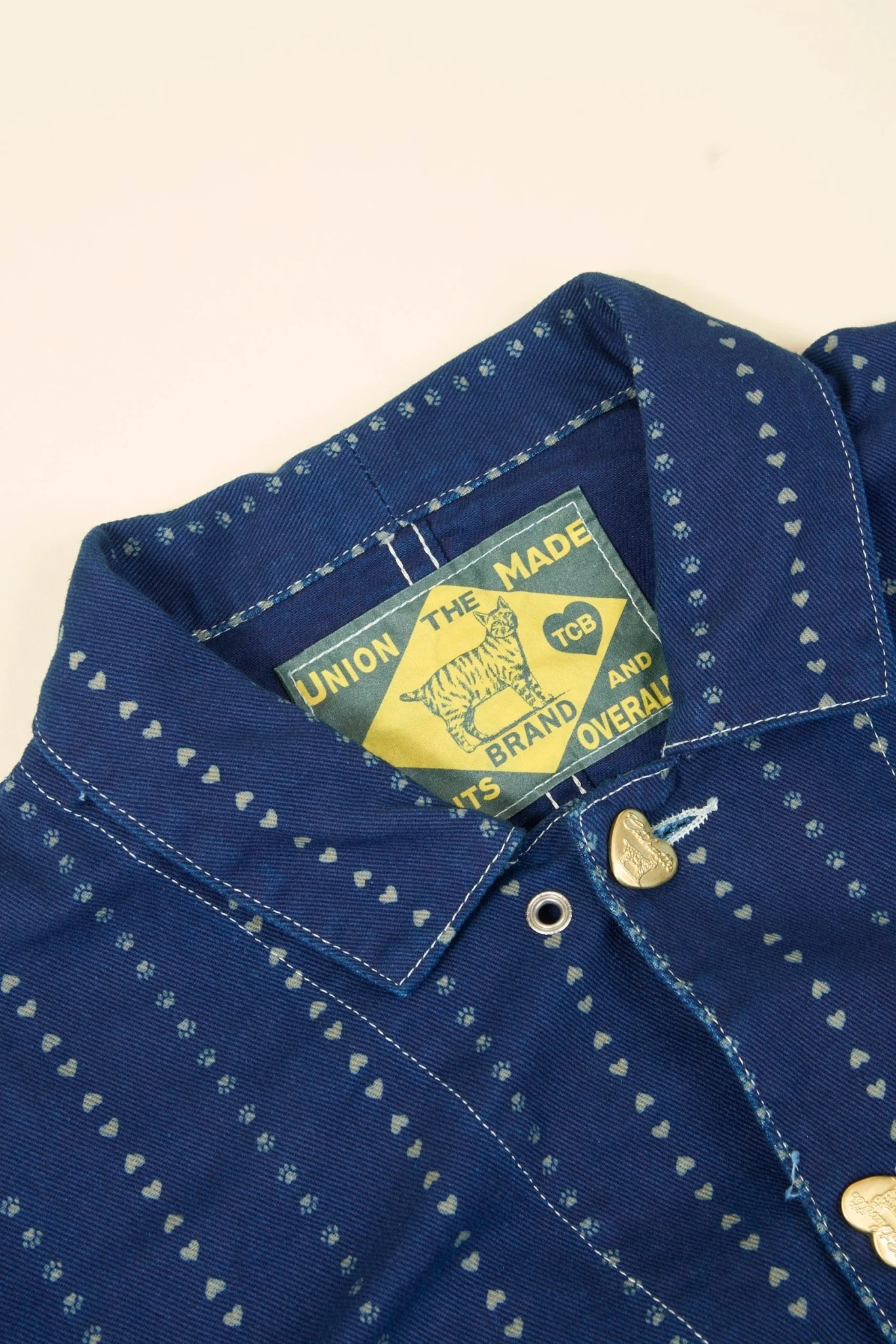 TCB Jeans "Cathartt" Chore Coat - Paw Stripe - Image 10
