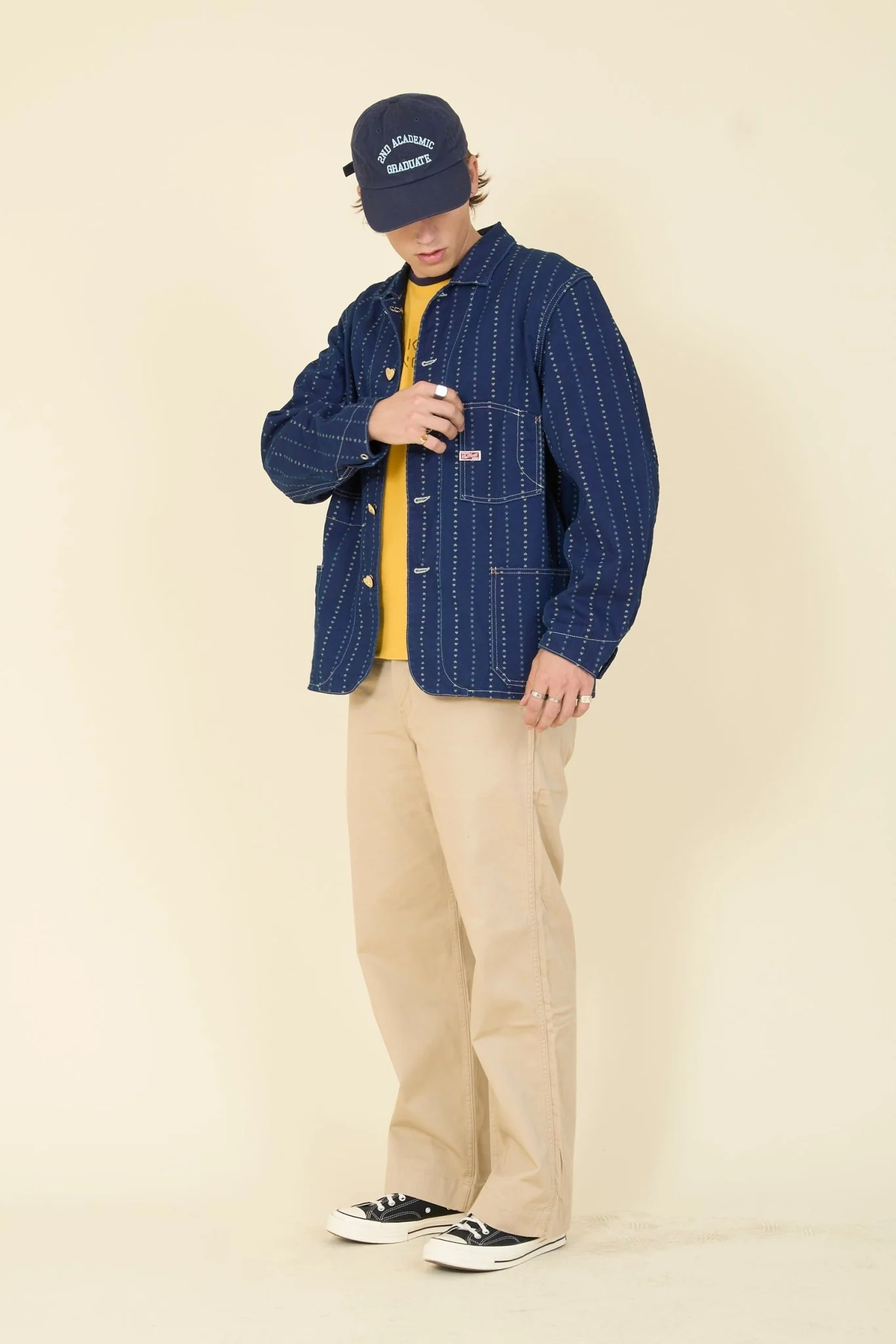 TCB Jeans "Cathartt" Chore Coat - Paw Stripe - Image 4