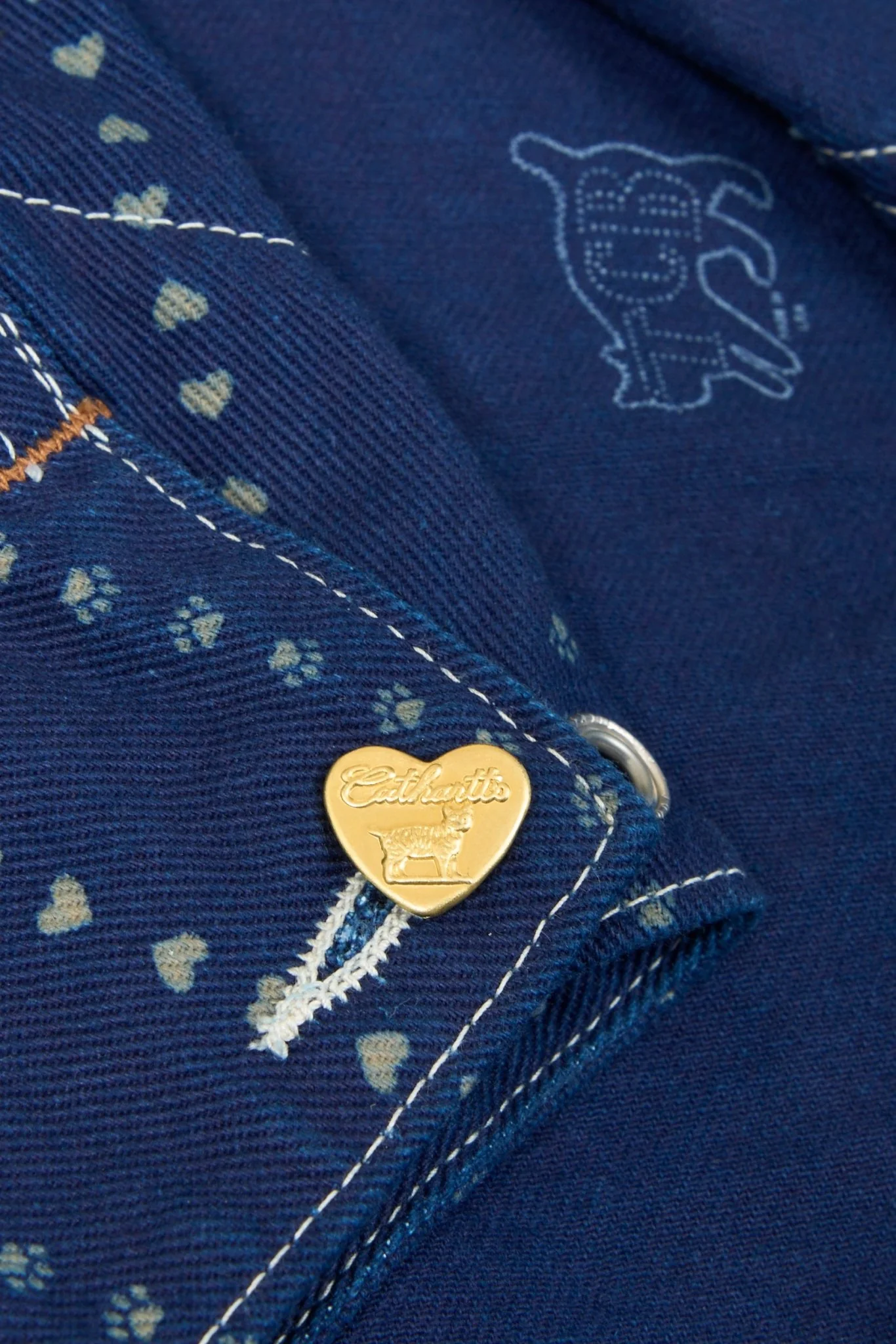 TCB Jeans "Cathartt" Chore Coat - Paw Stripe - Image 8