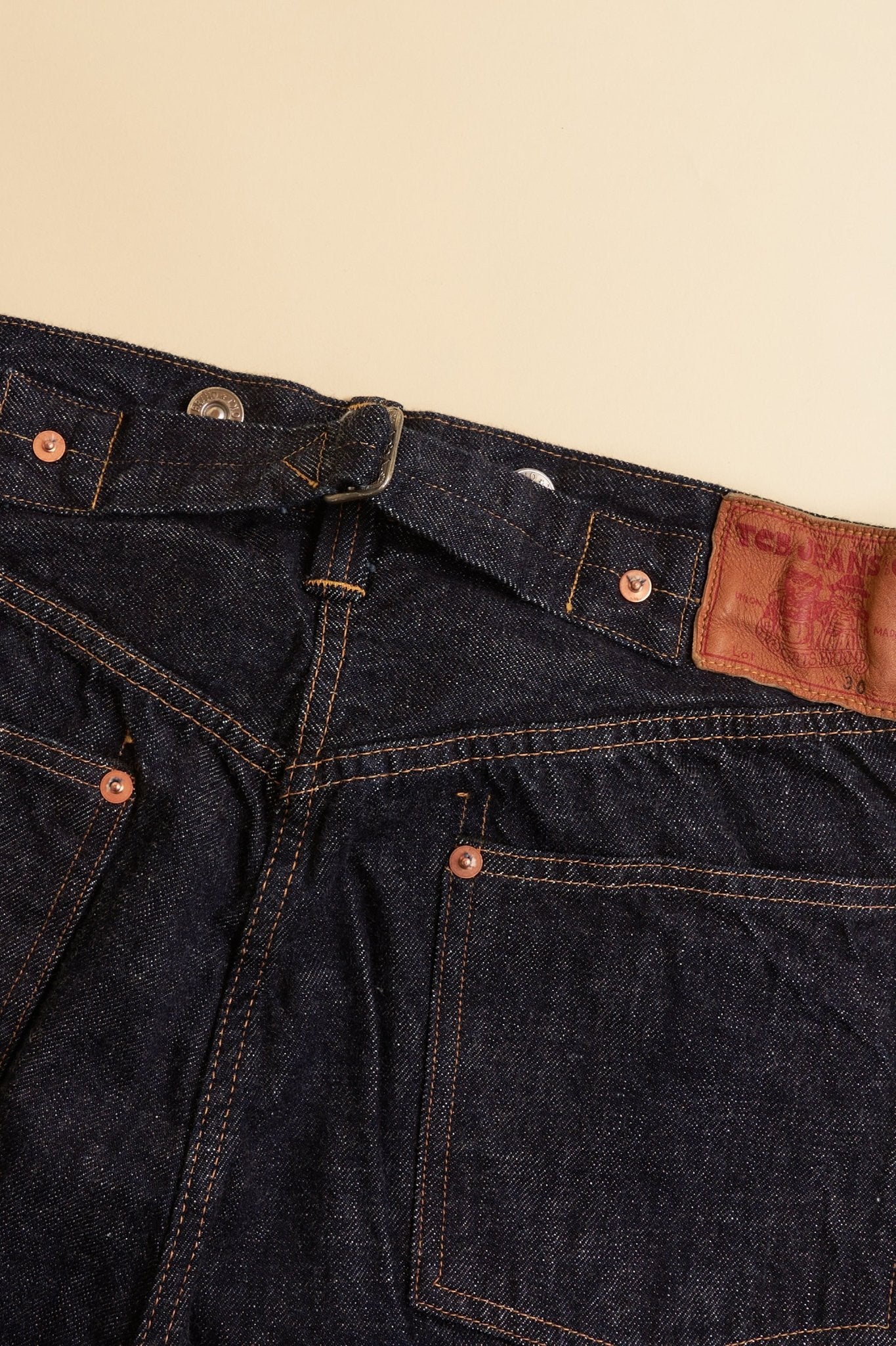 TCB Jeans 20's Straight Selvedge Denim - 12.5oz - Image 8