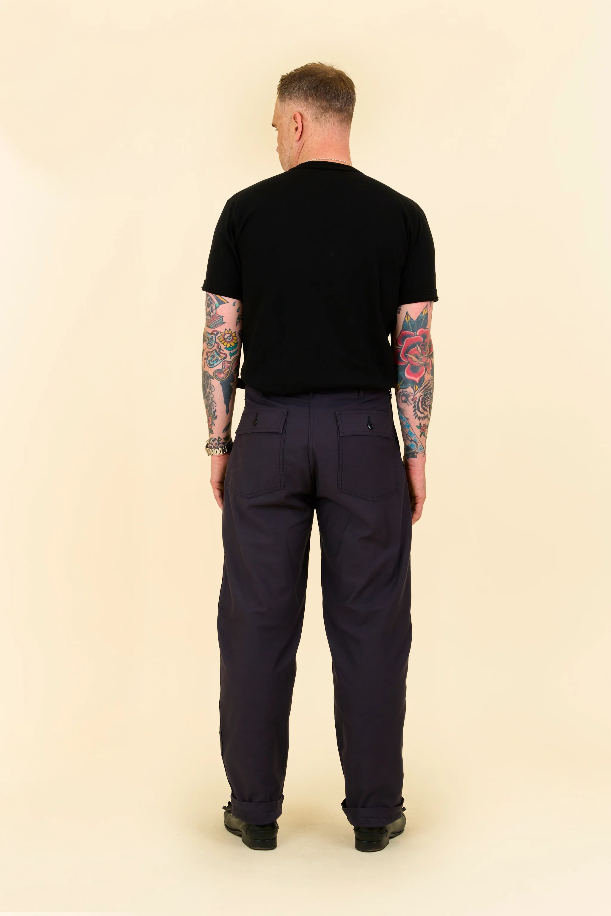 TCB Jeans 50's Baker Pants - Charcoal - Image 4