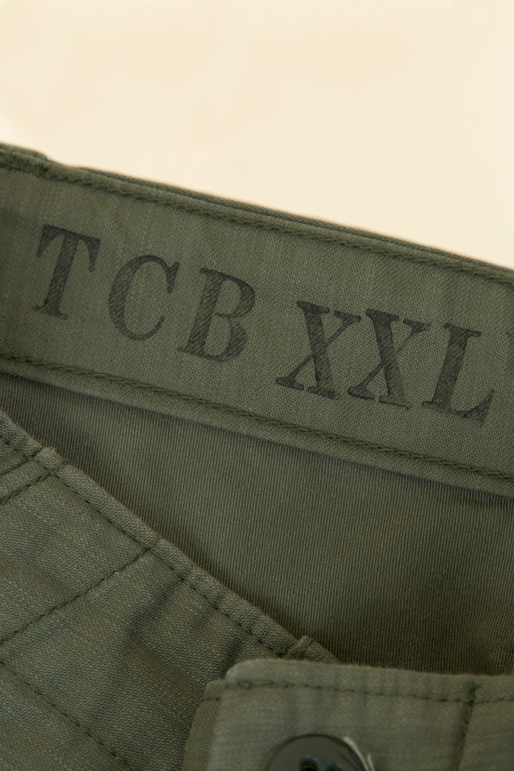 TCB Jeans 50's Baker Pants - Olive - Image 6