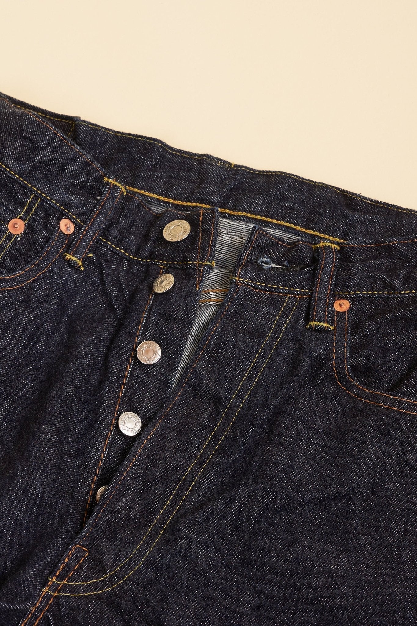 TCB Jeans 50's XX Mid Rise Straight Denim - 13.5oz - Image 6