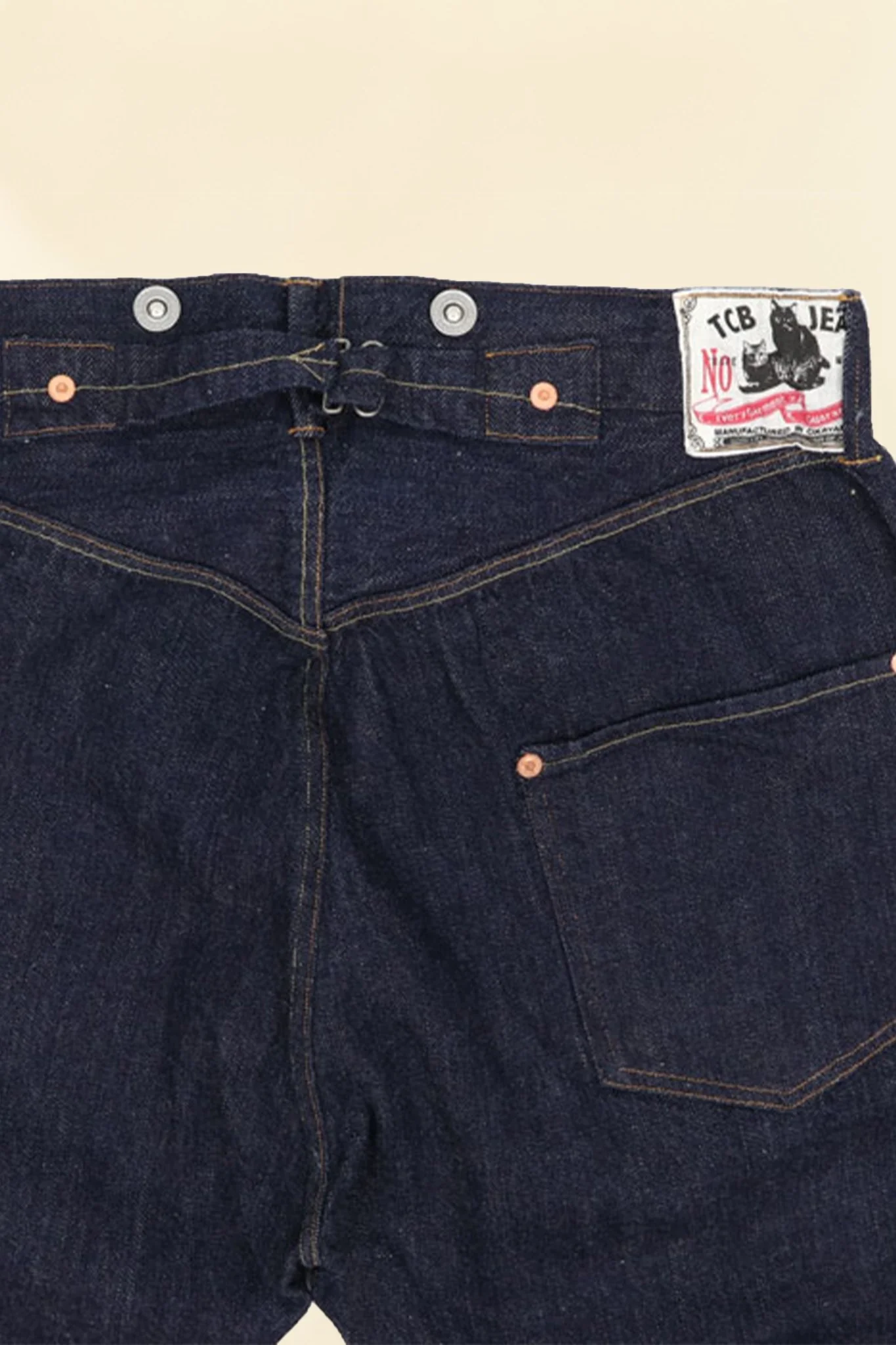 TCB Jeans "No.2 Jeans 1890" 11.4oz Jeans - Image 3