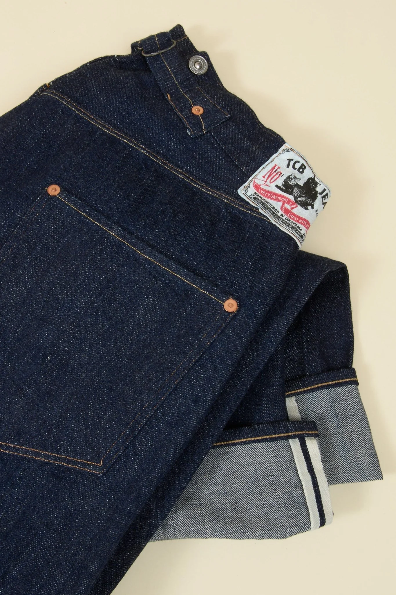TCB Jeans "No.2 Jeans 1890" 11.4oz Jeans - Image 5