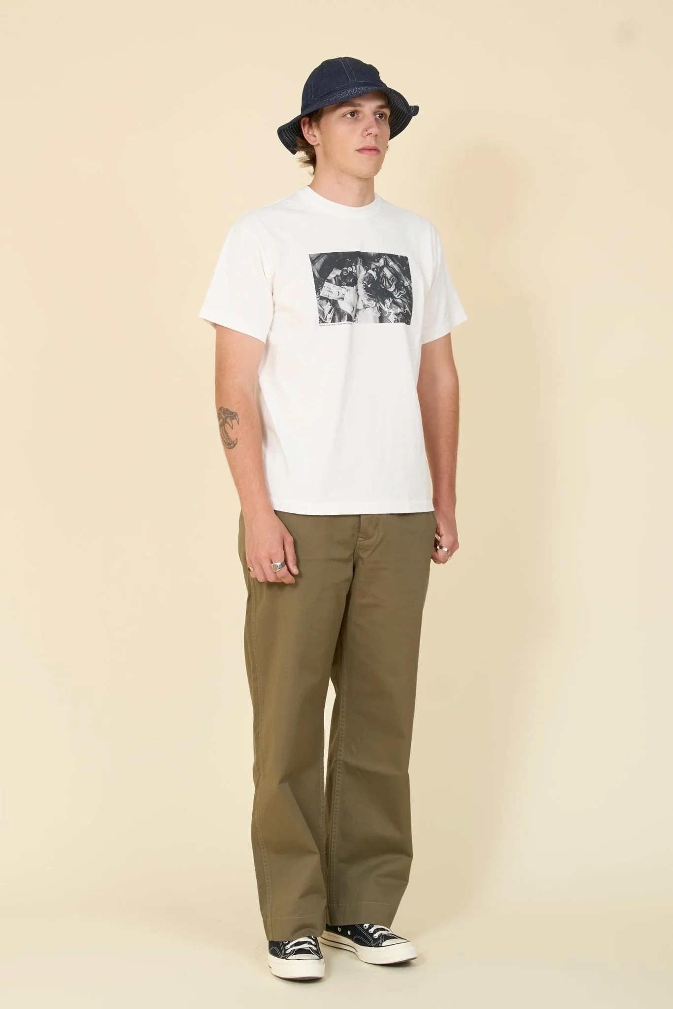 TCB Jeans x XX Development "Boys On Dreams" T-shirt - White - Image 4