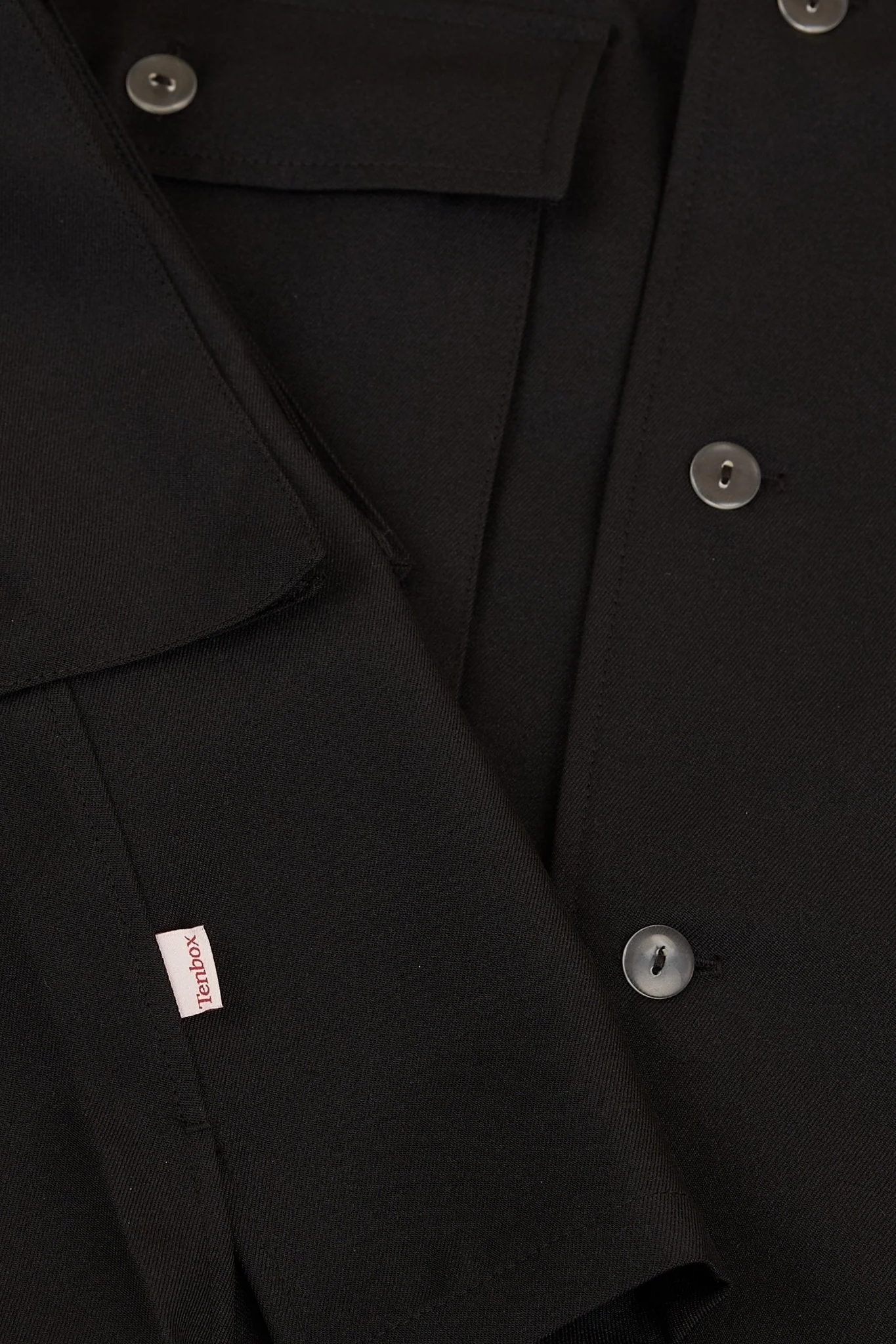 TENBOX D.D. Overshirt - Black - Image 8