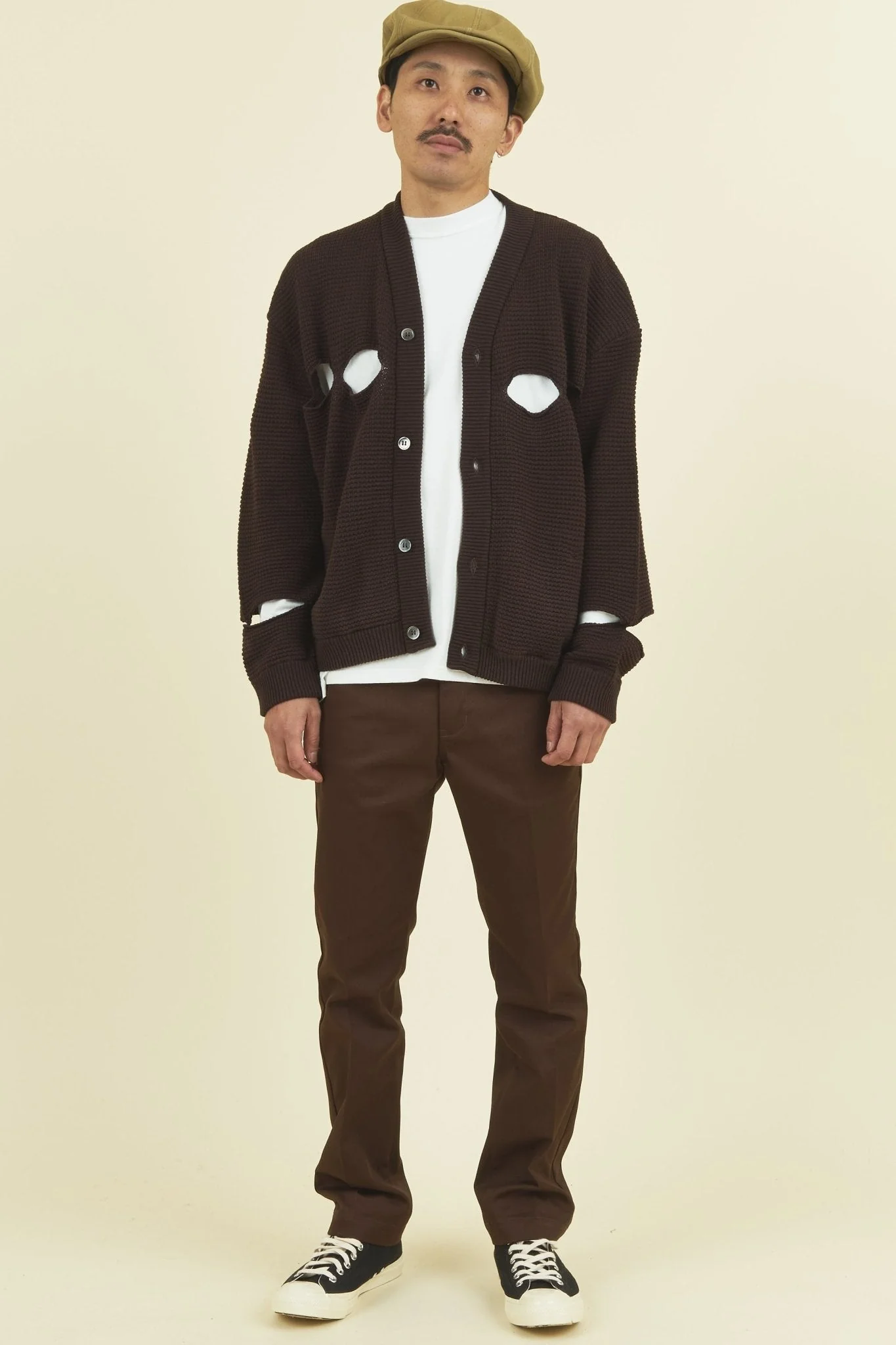TENBOX El Prado Cardigan - Brown - Image 2
