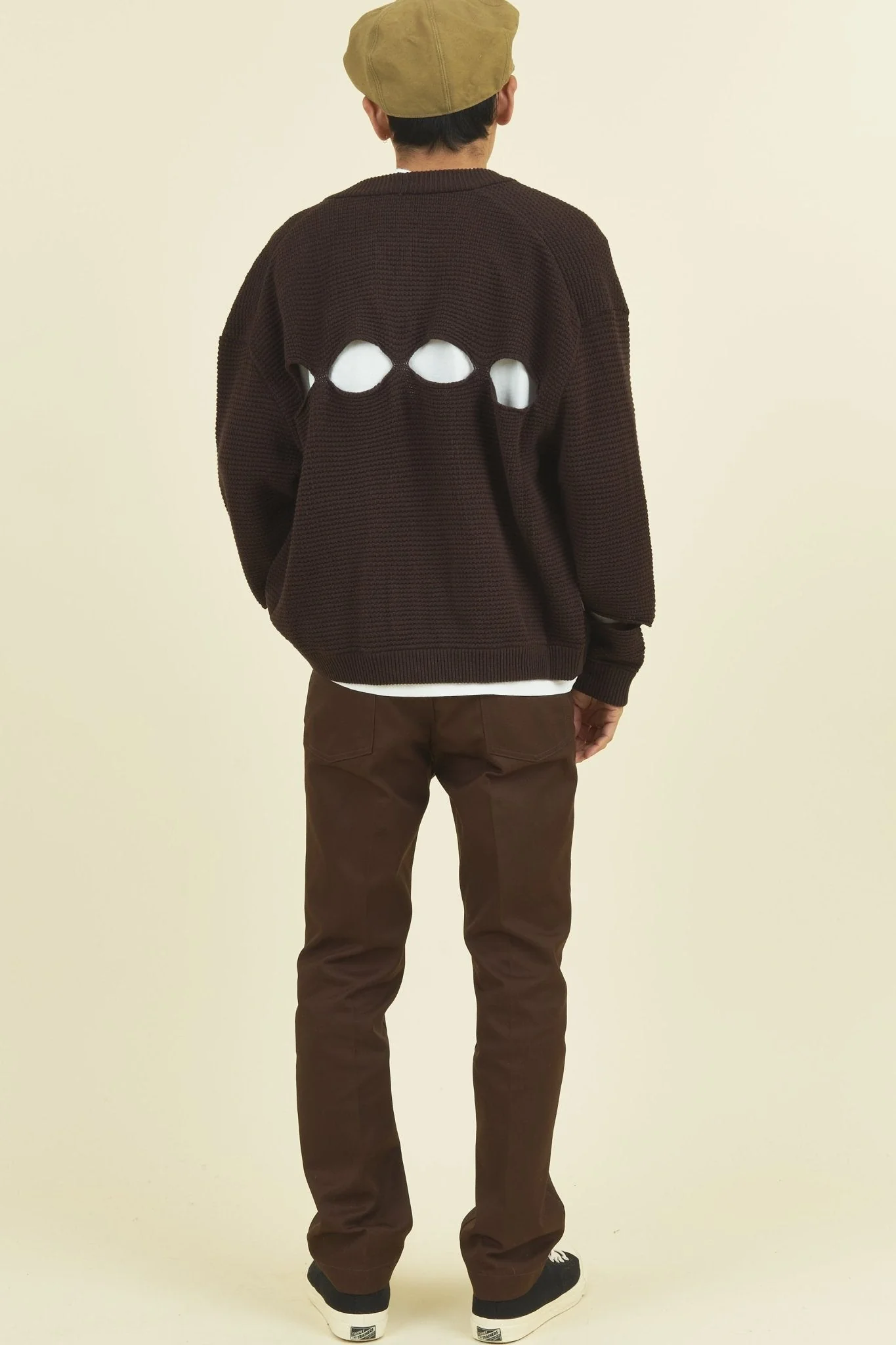 TENBOX El Prado Cardigan - Brown - Image 5