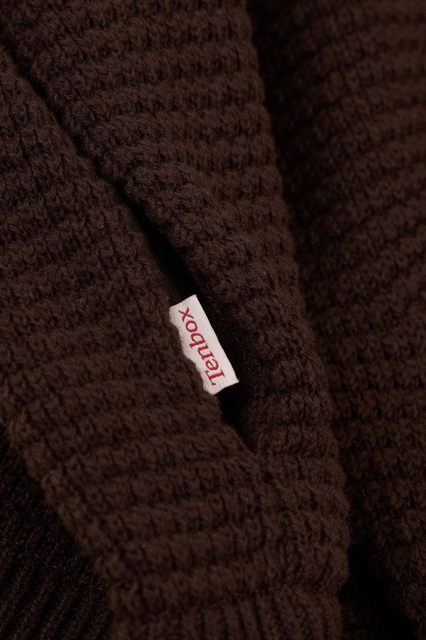 TENBOX El Prado Cardigan - Brown - Image 8