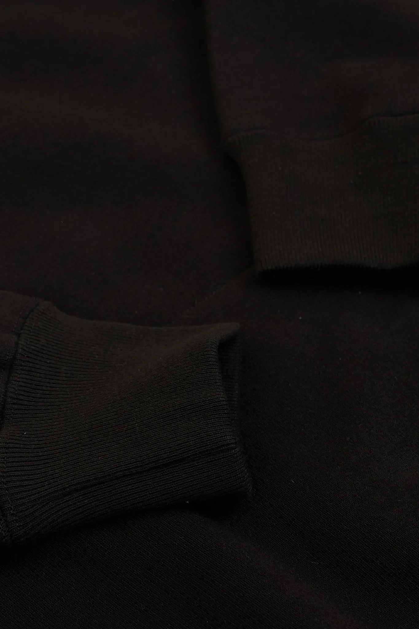 TENBOX Reversible Hooded Sweatshirt - Black / Red - Image 7
