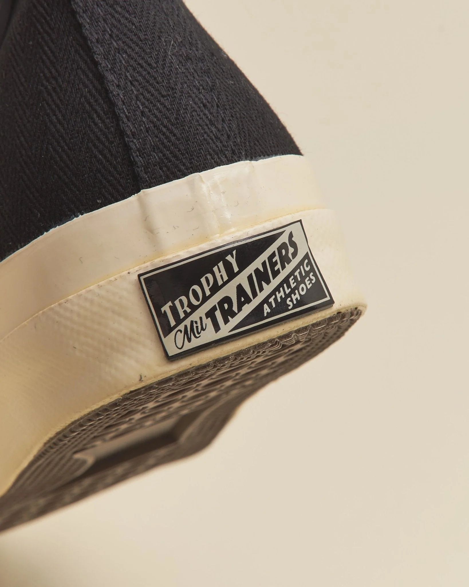 Trophy Clothing Hi-Top Mil Sneaker - Black - Image 11