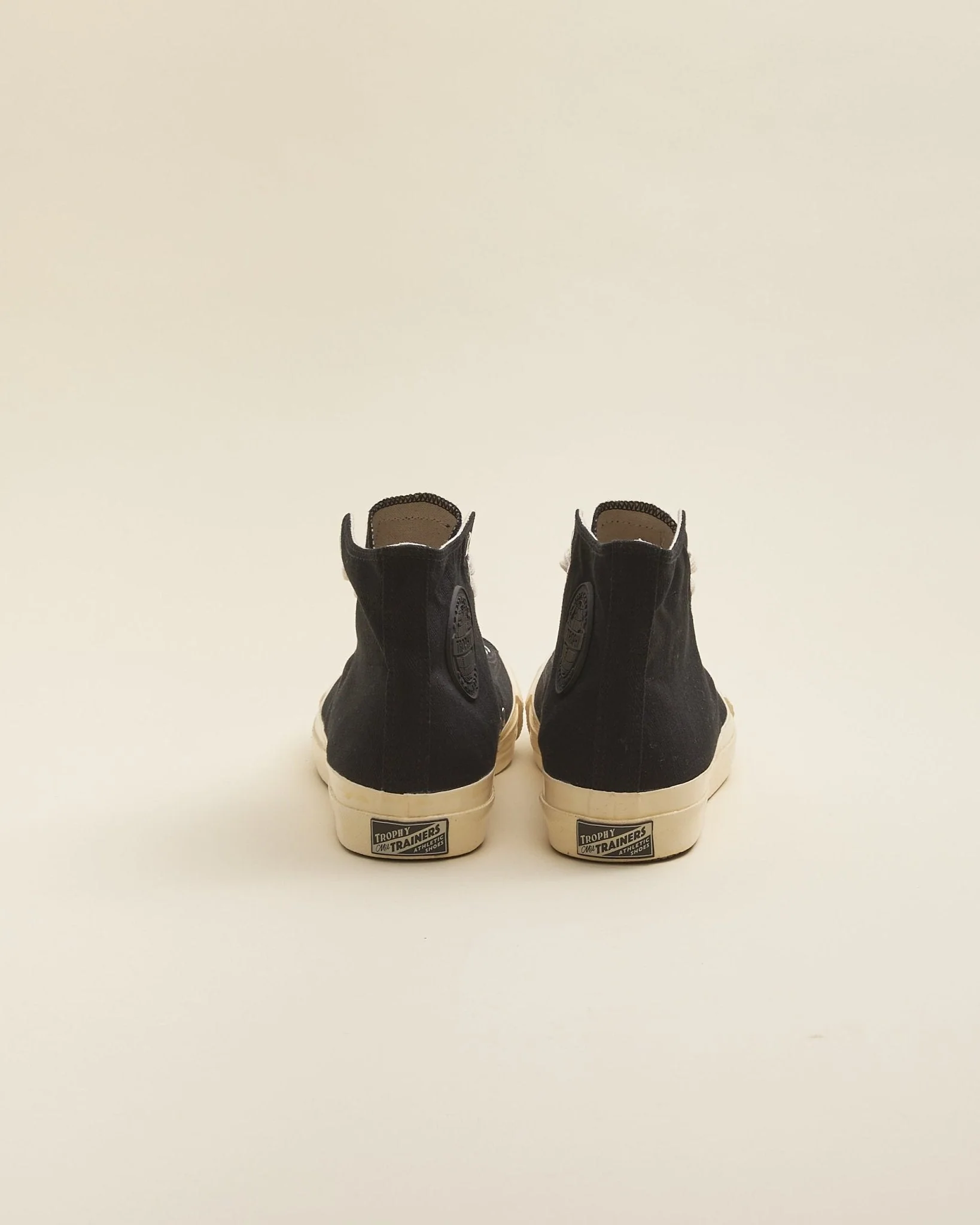 Trophy Clothing Hi-Top Mil Sneaker - Black - Image 3