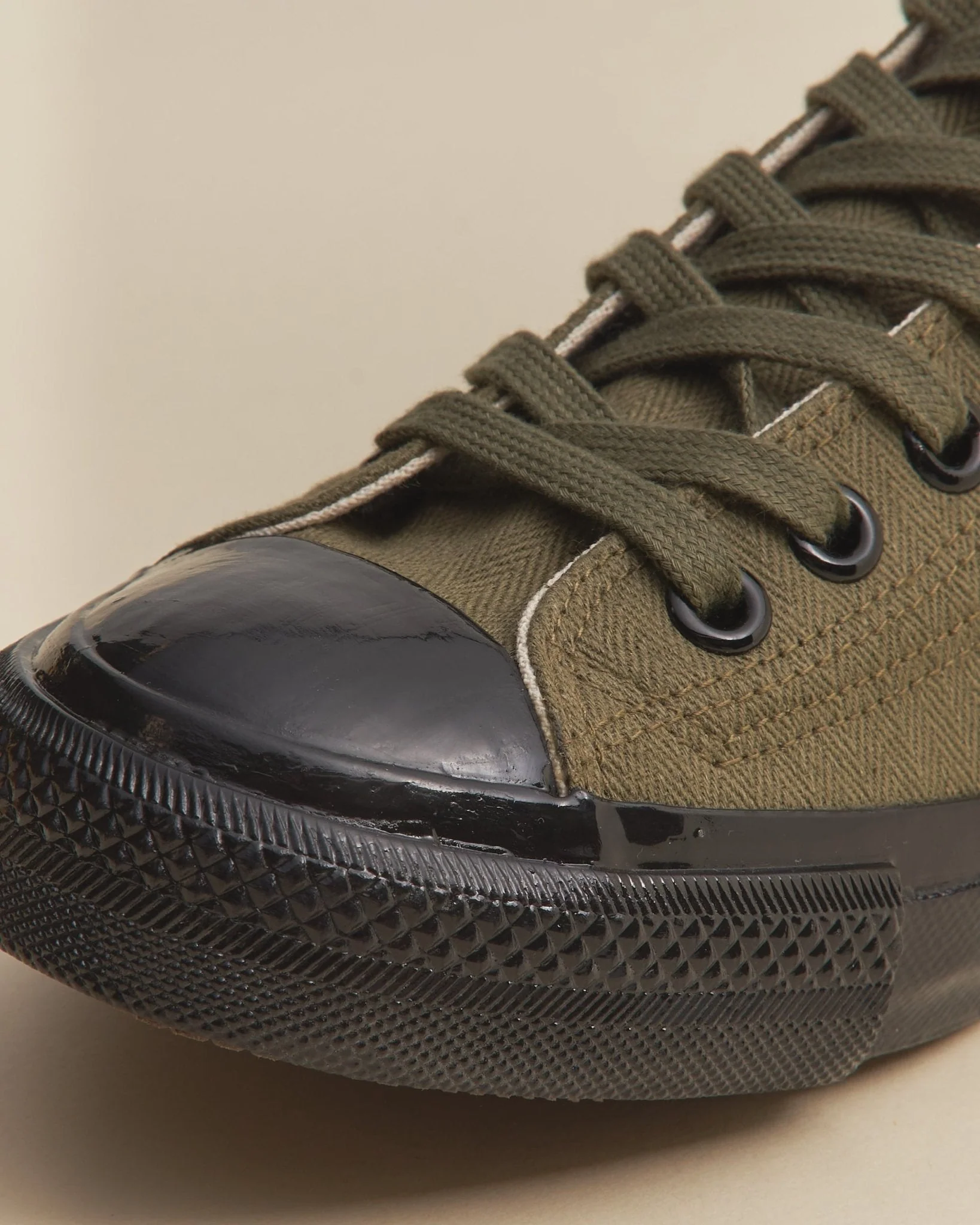 Trophy Clothing Hi-Top Mil Sneaker - Olive - Image 13