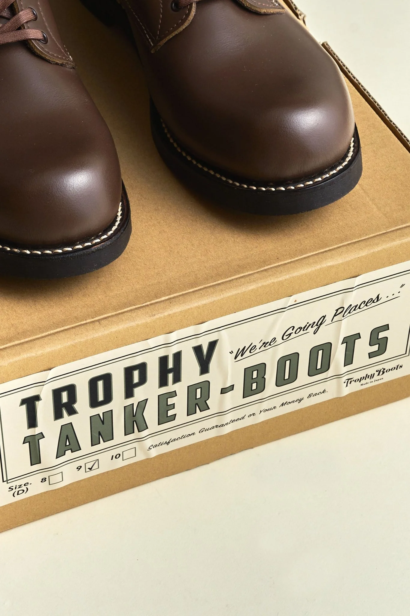 Trophy Clothing Original Tanker Boots - Brown - Image 5