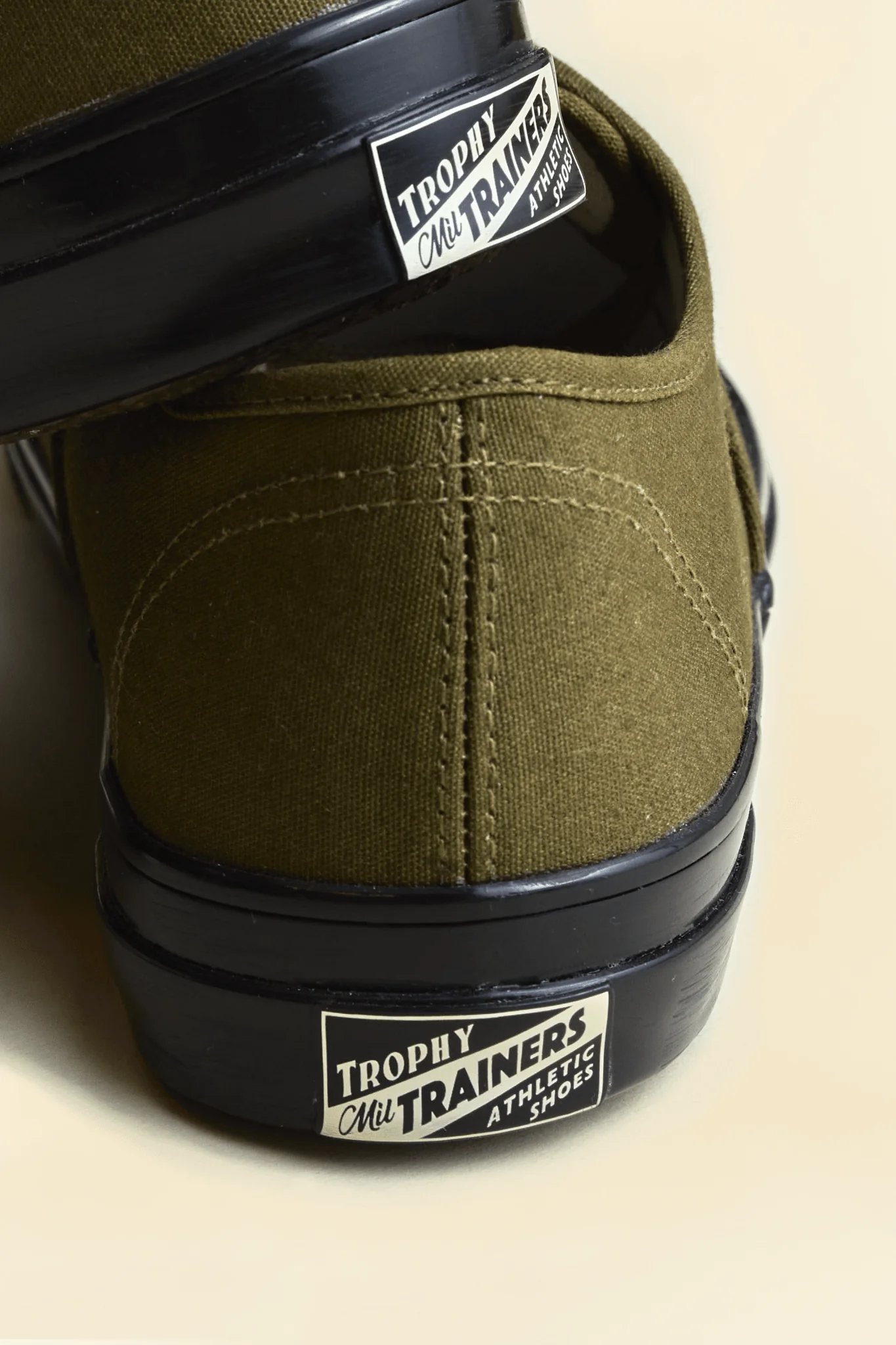 Trophy Mil Boat Shoes - Olive×Black - Image 3