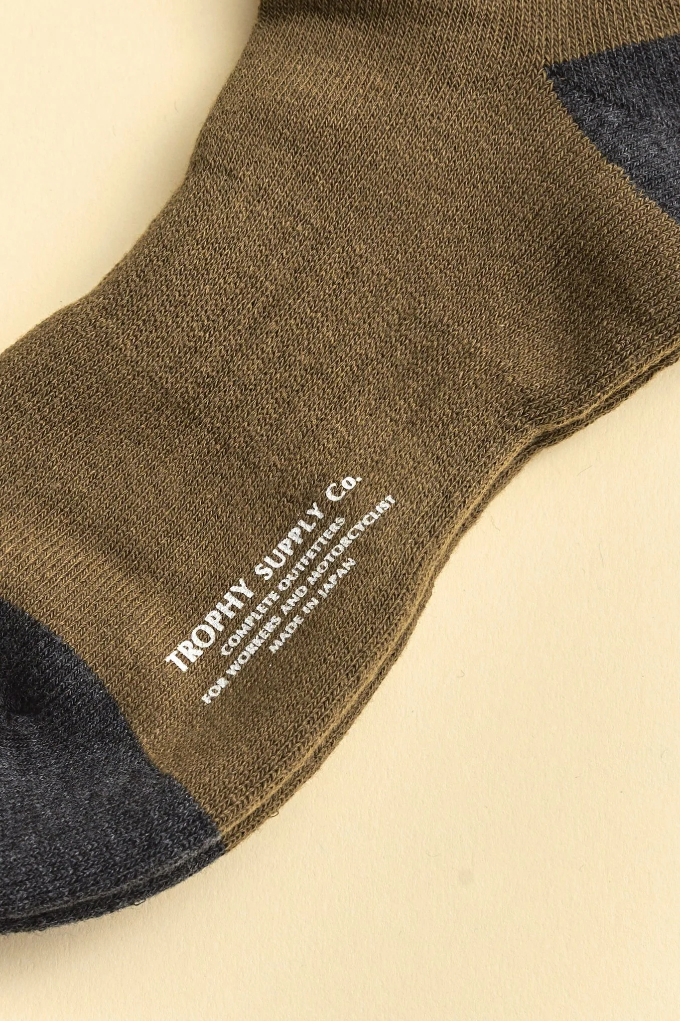 Trophy Regular Boots Socks - Olive - Image 2