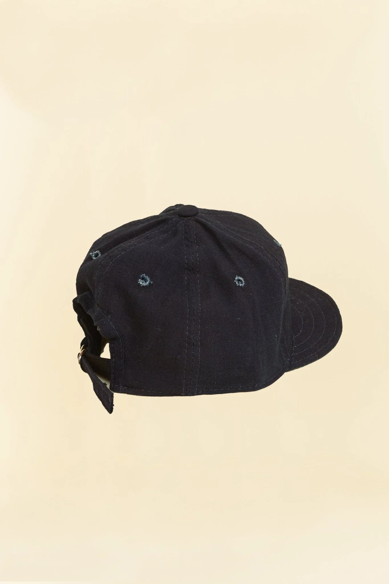URAHARA x Troy O'Shea Early 1900's Baseball Cap - Japanese Indigo Cotton - Image 5