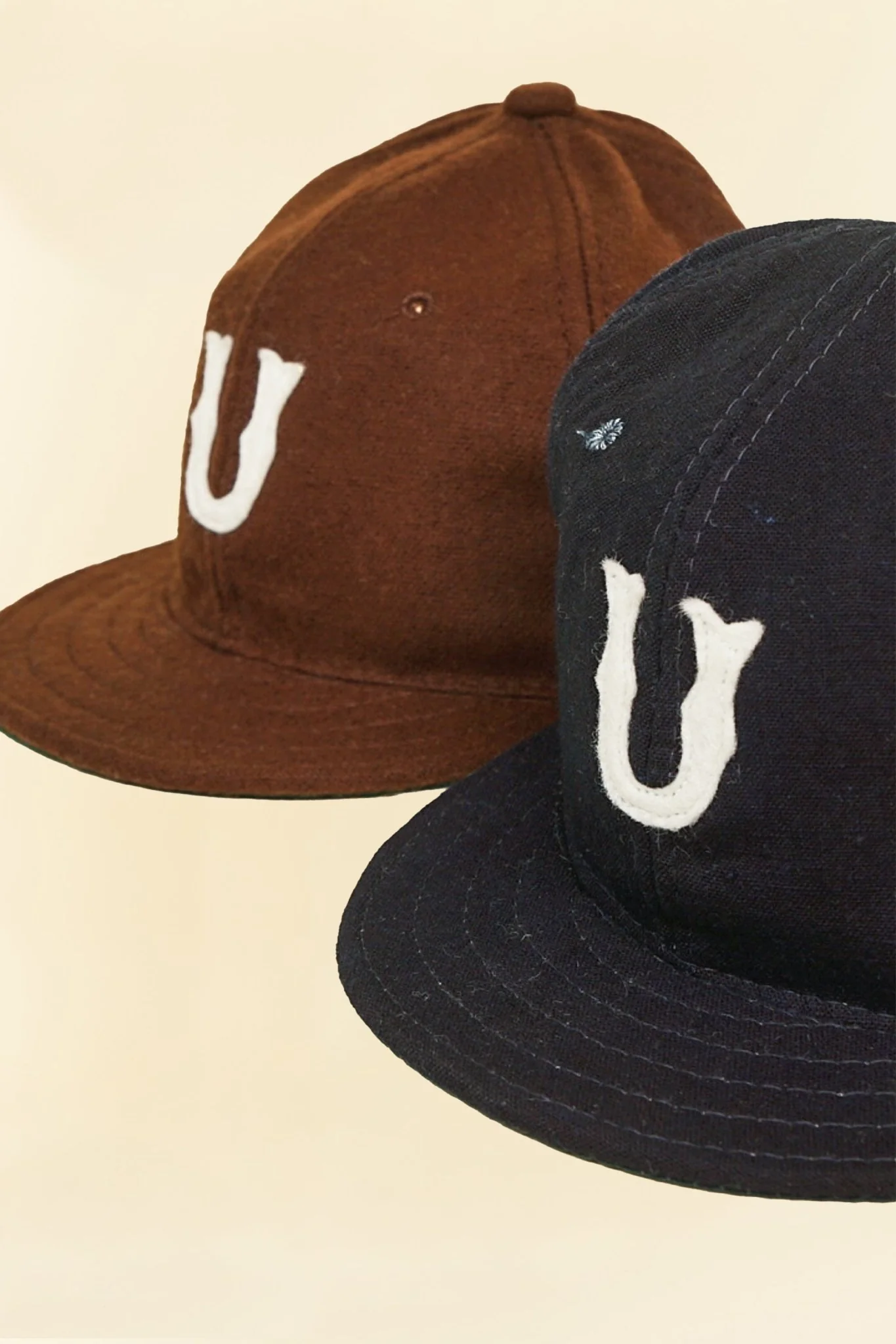 URAHARA x Troy O'Shea Early 1900's Baseball Cap - Japanese Indigo Cotton - Image 7