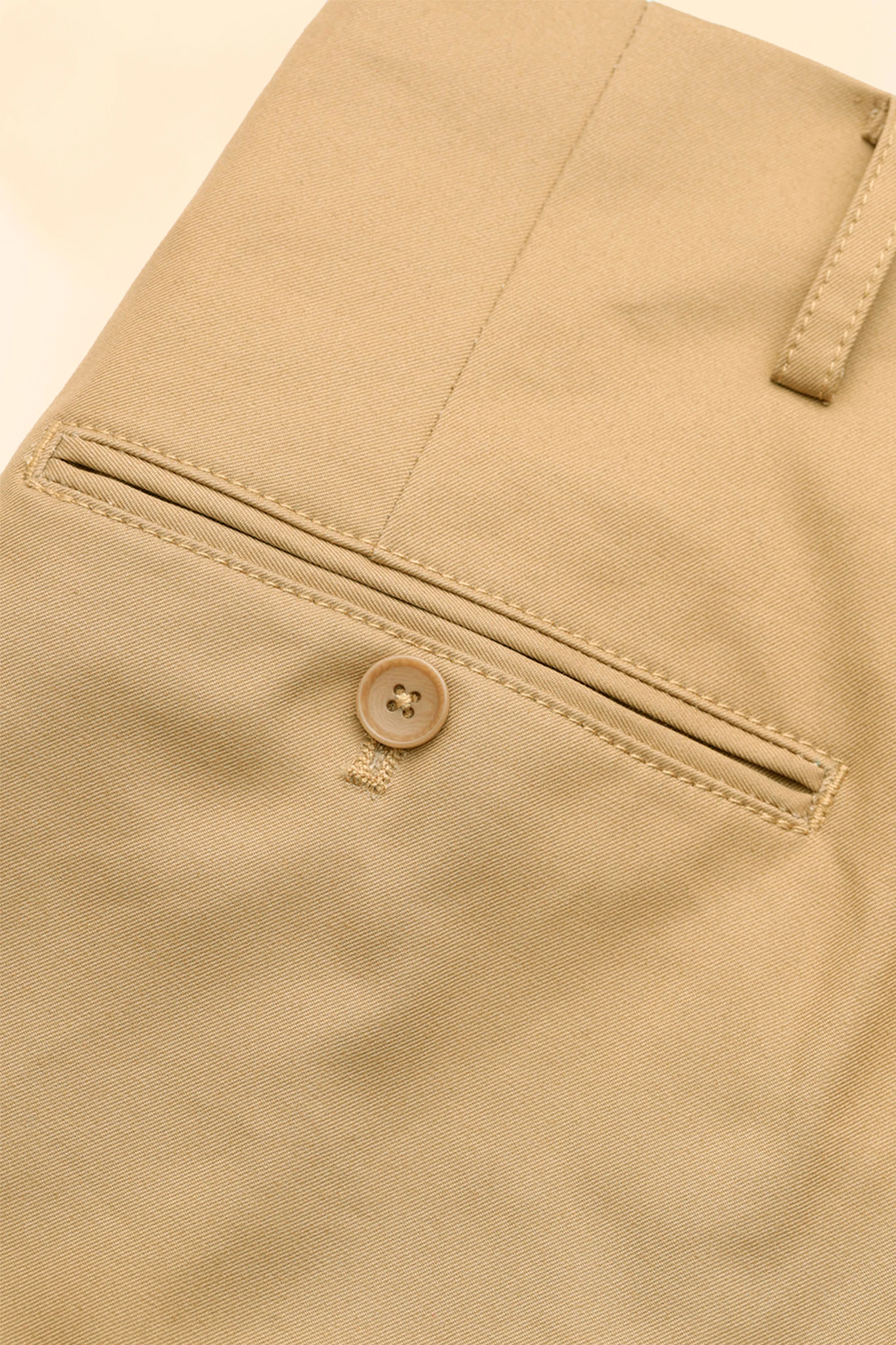 Wearmasters Double Tuck Pants - Beige - Image 7