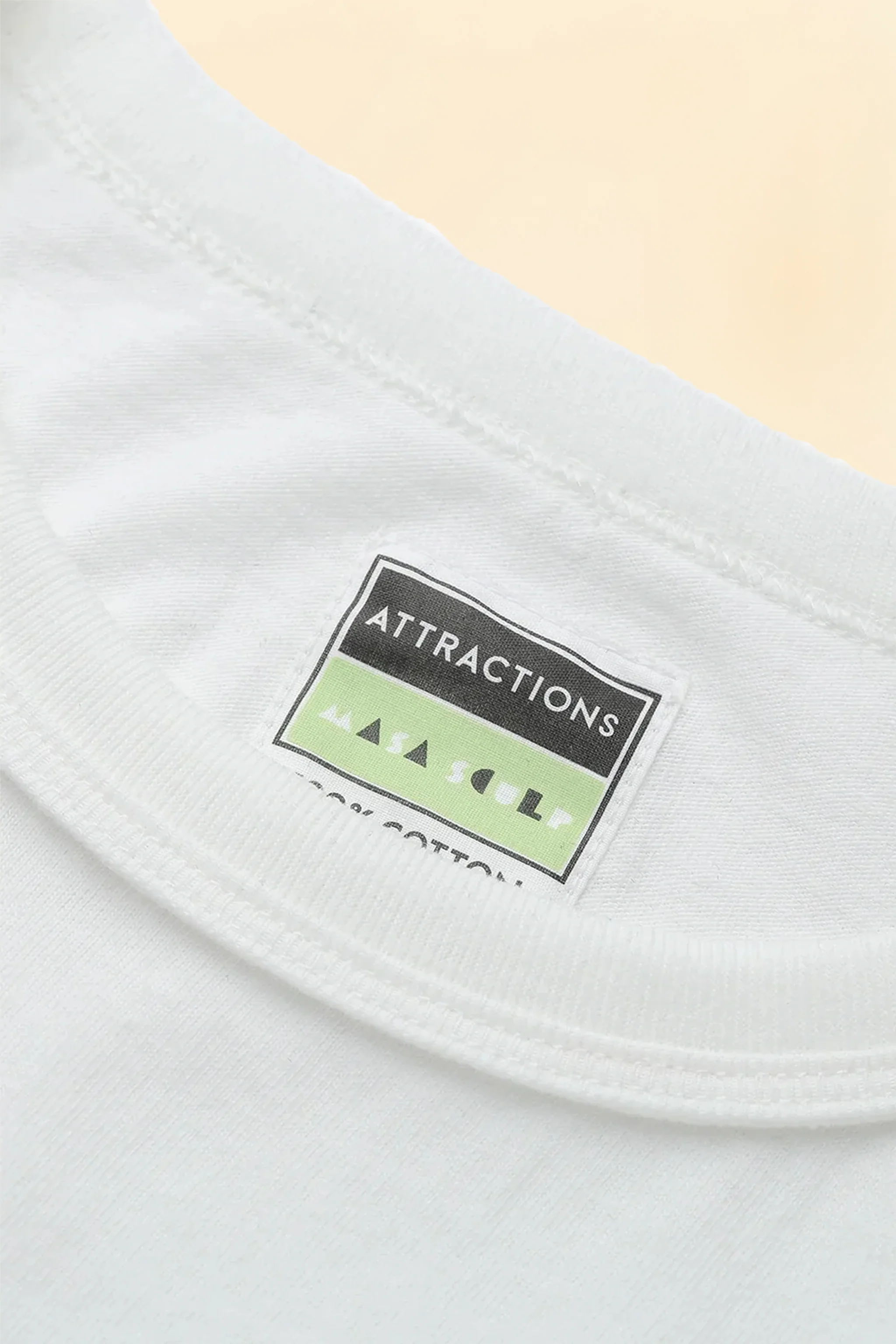 Wearmasters Flying Wheel T-Shirt -White - Image 5