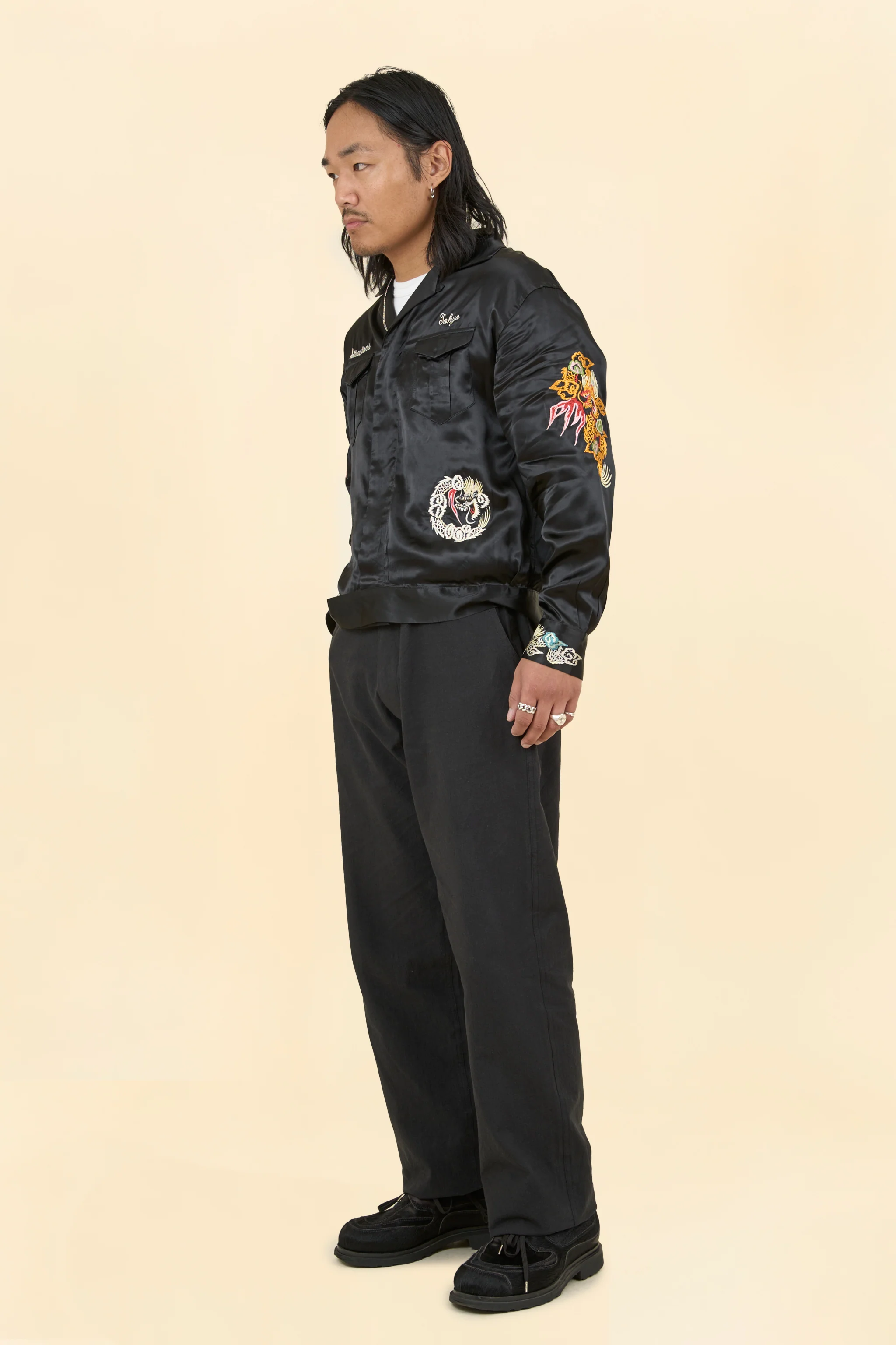 Wearmasters Lot.730 CK Pants -Black - Image 3