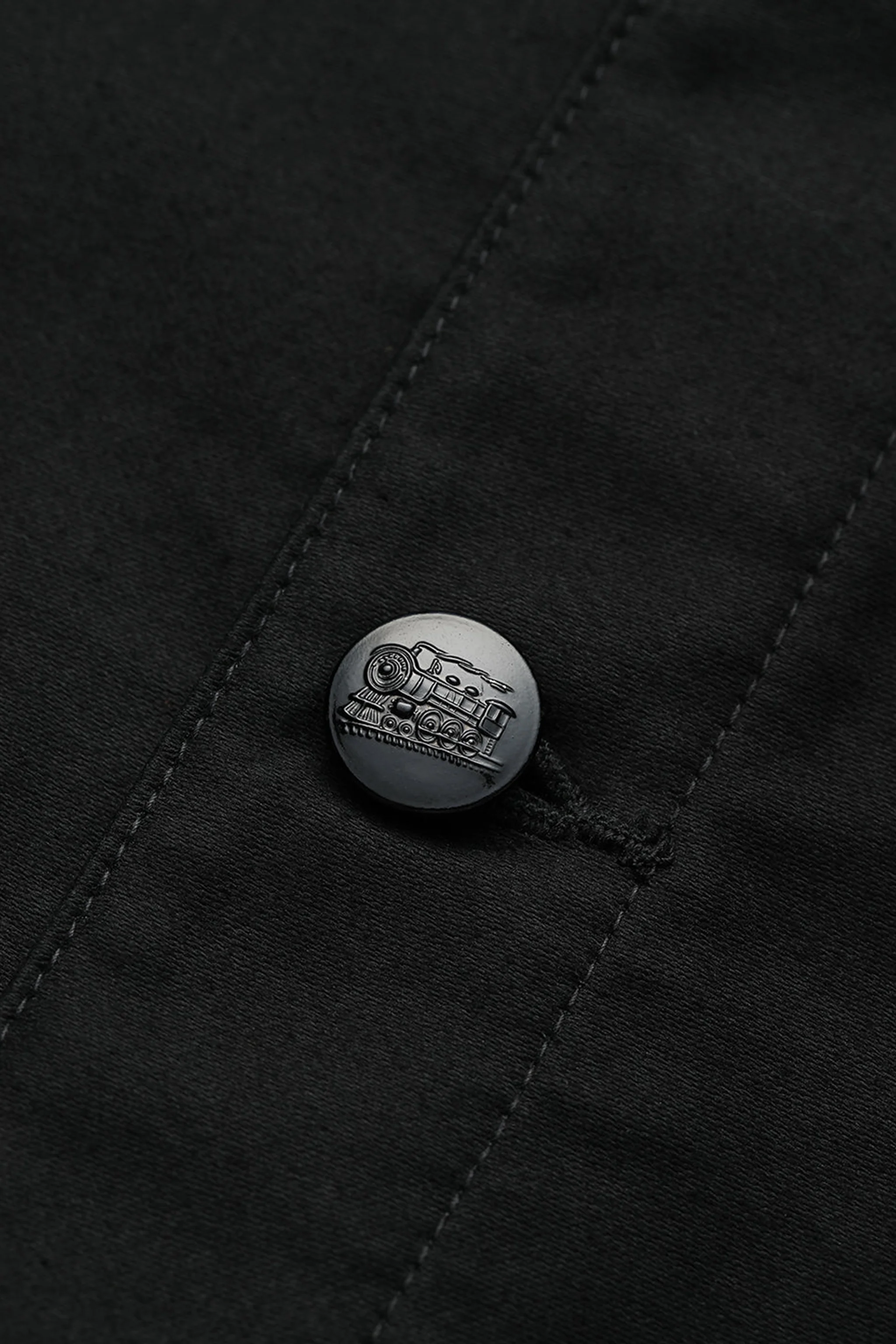 Wearmasters Moleskin Coverall Jacket - Black - Image 6