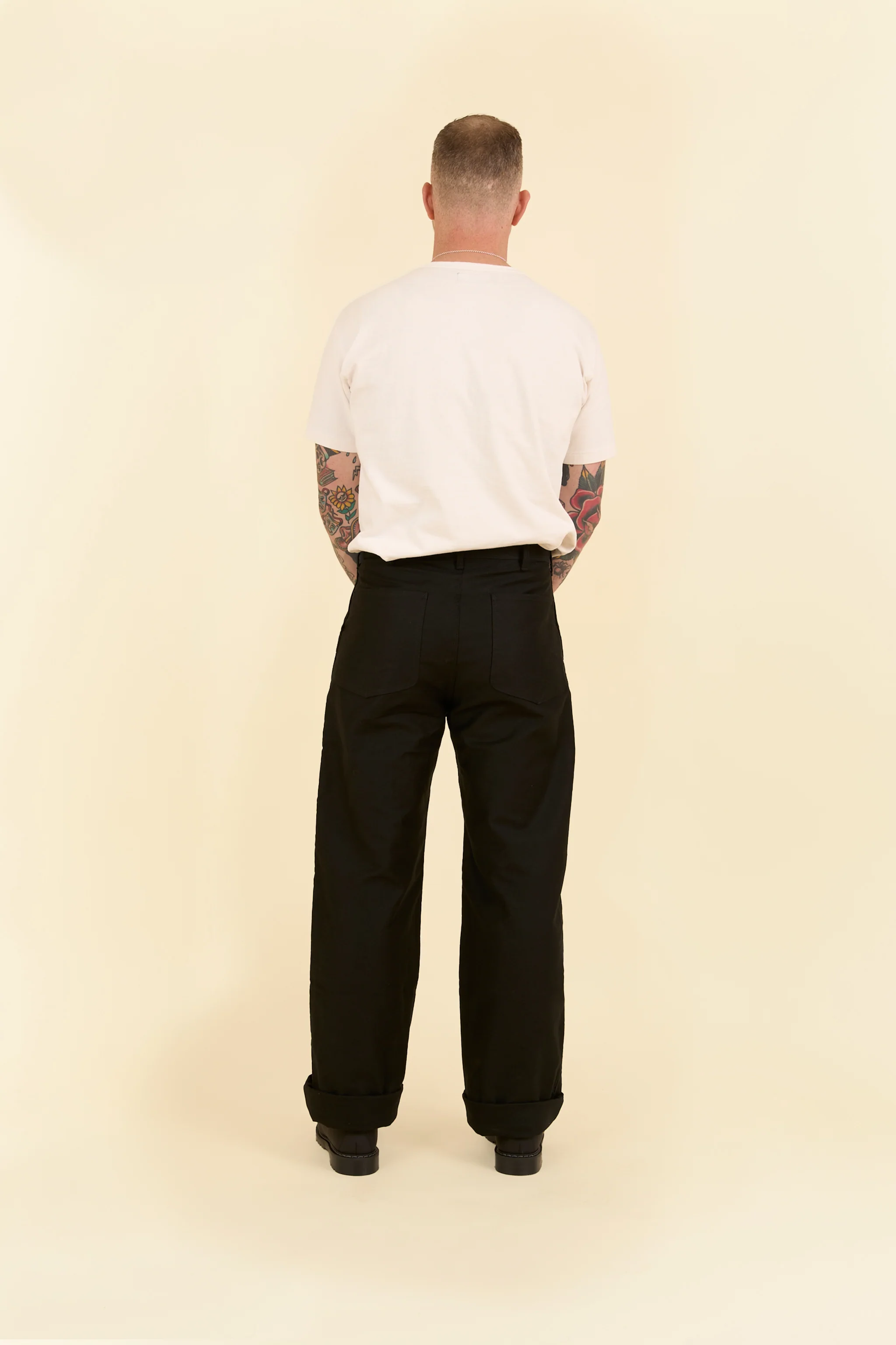 Wearmasters Moleskin Painter Pants - Black - Image 4