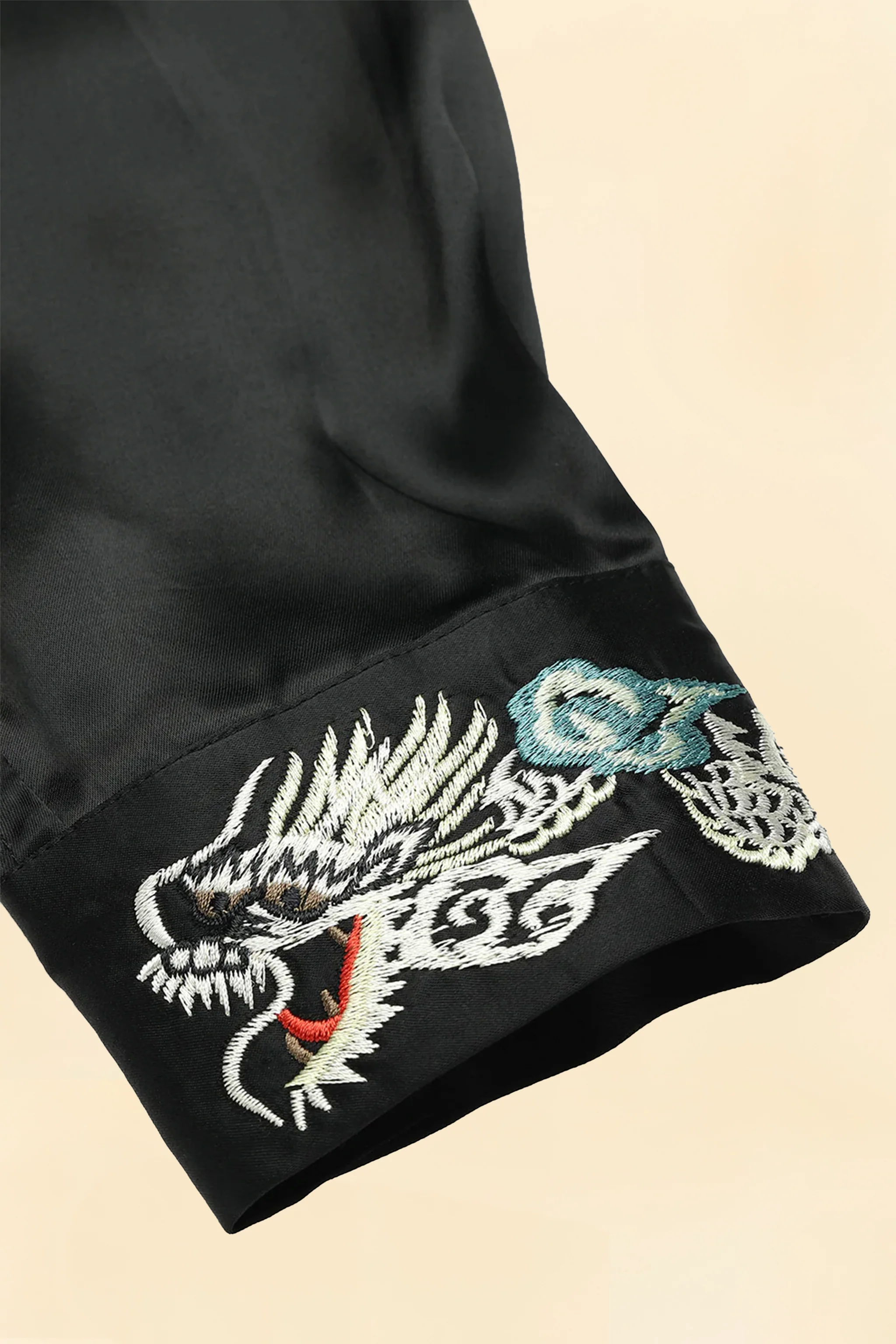 Wearmasters Lot.873 Souvenir Rayon Jacket -Black - Image 5