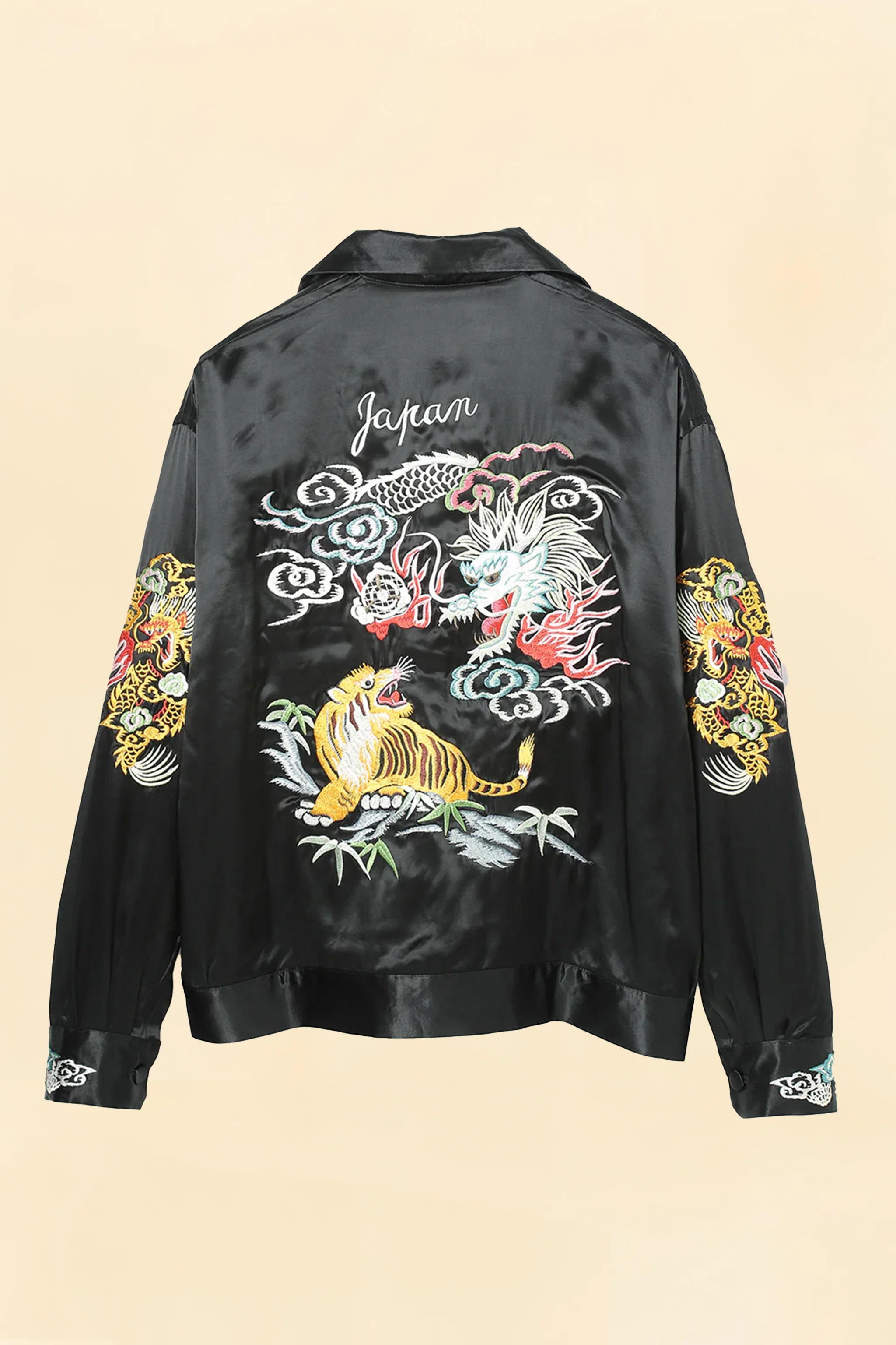 Wearmasters Lot.873 Souvenir Rayon Jacket -Black - Image 6
