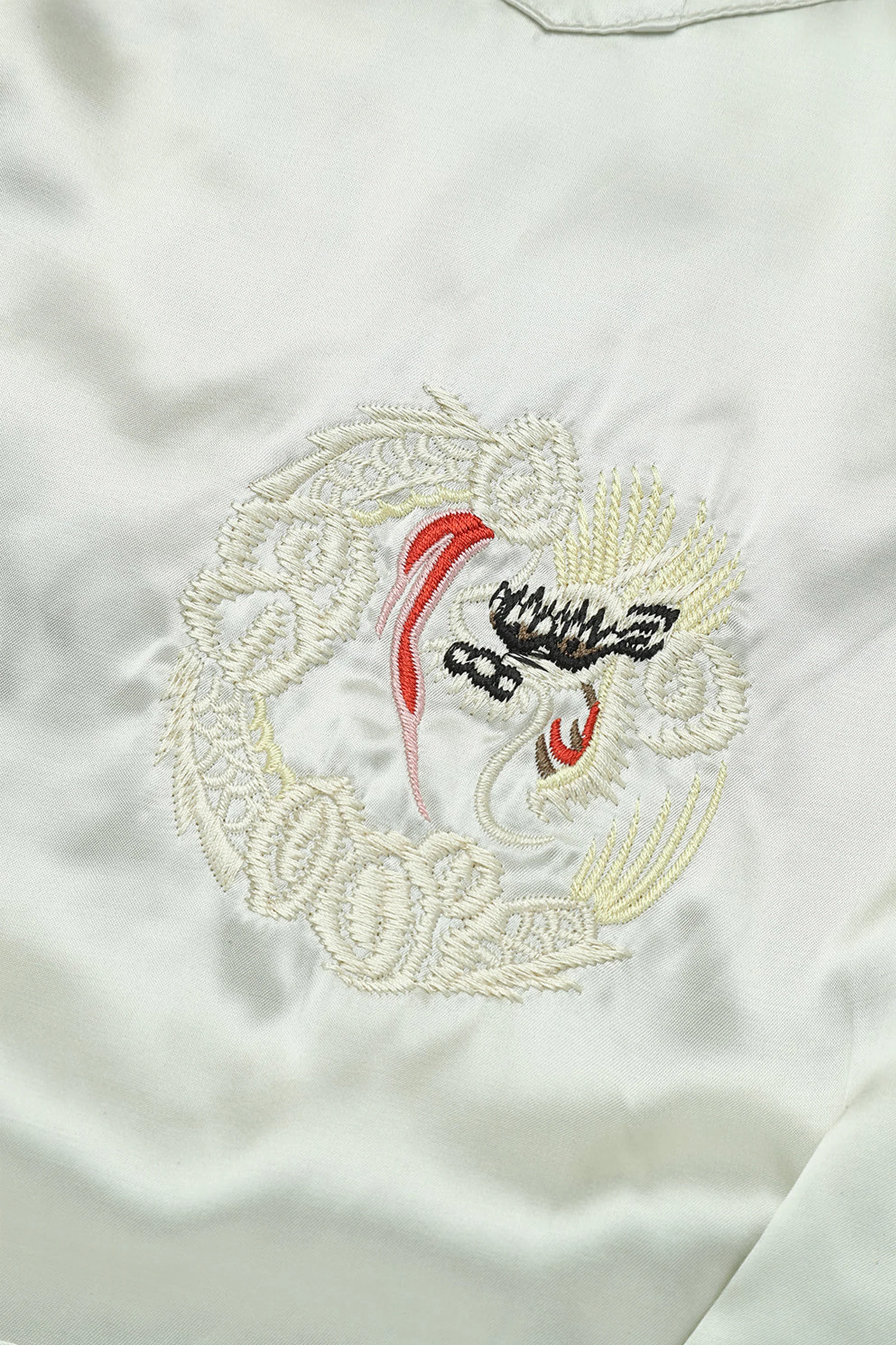 Wearmasters Lot.873 Souvenir Rayon Jacket -White - Image 4