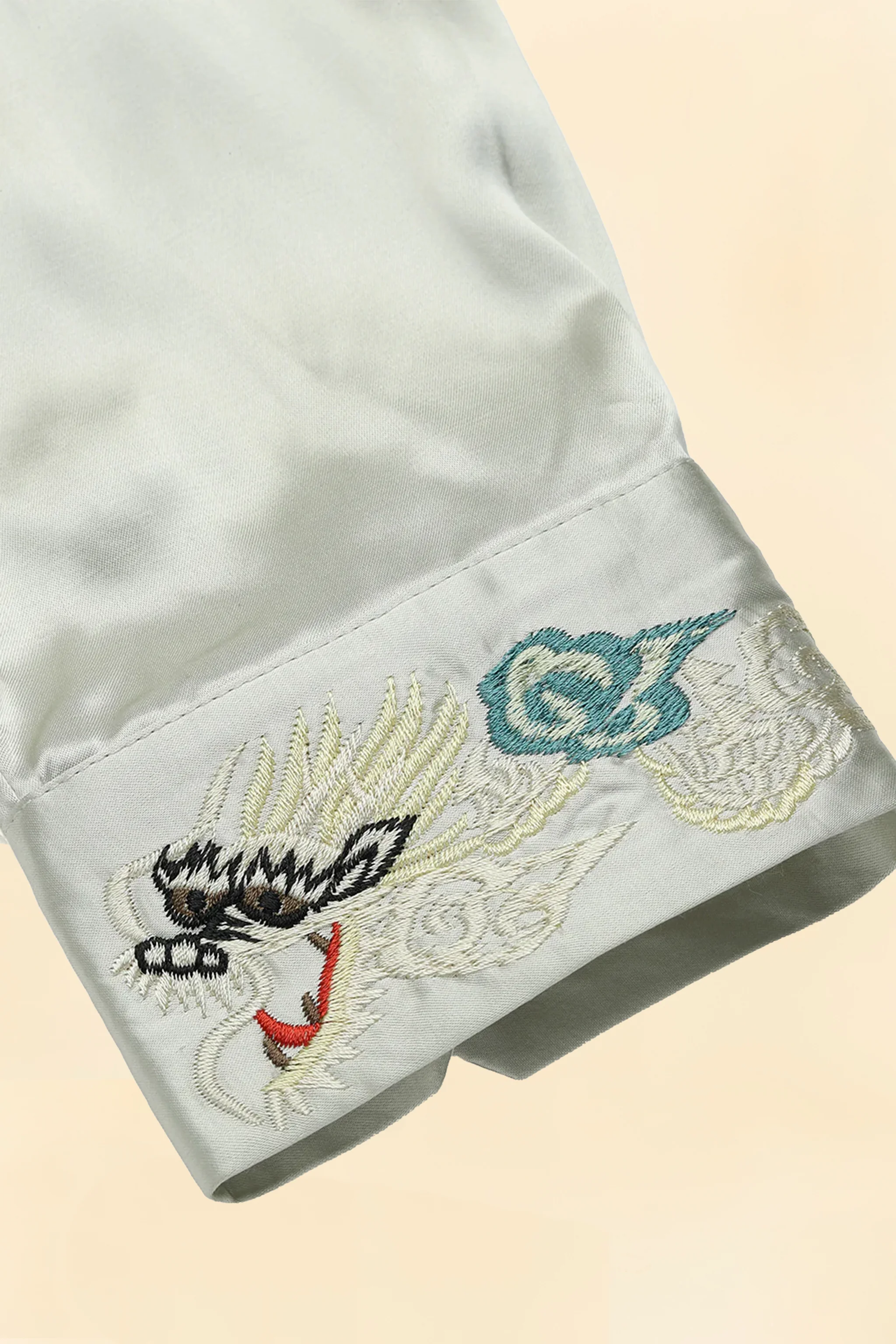 Wearmasters Lot.873 Souvenir Rayon Jacket -White - Image 5