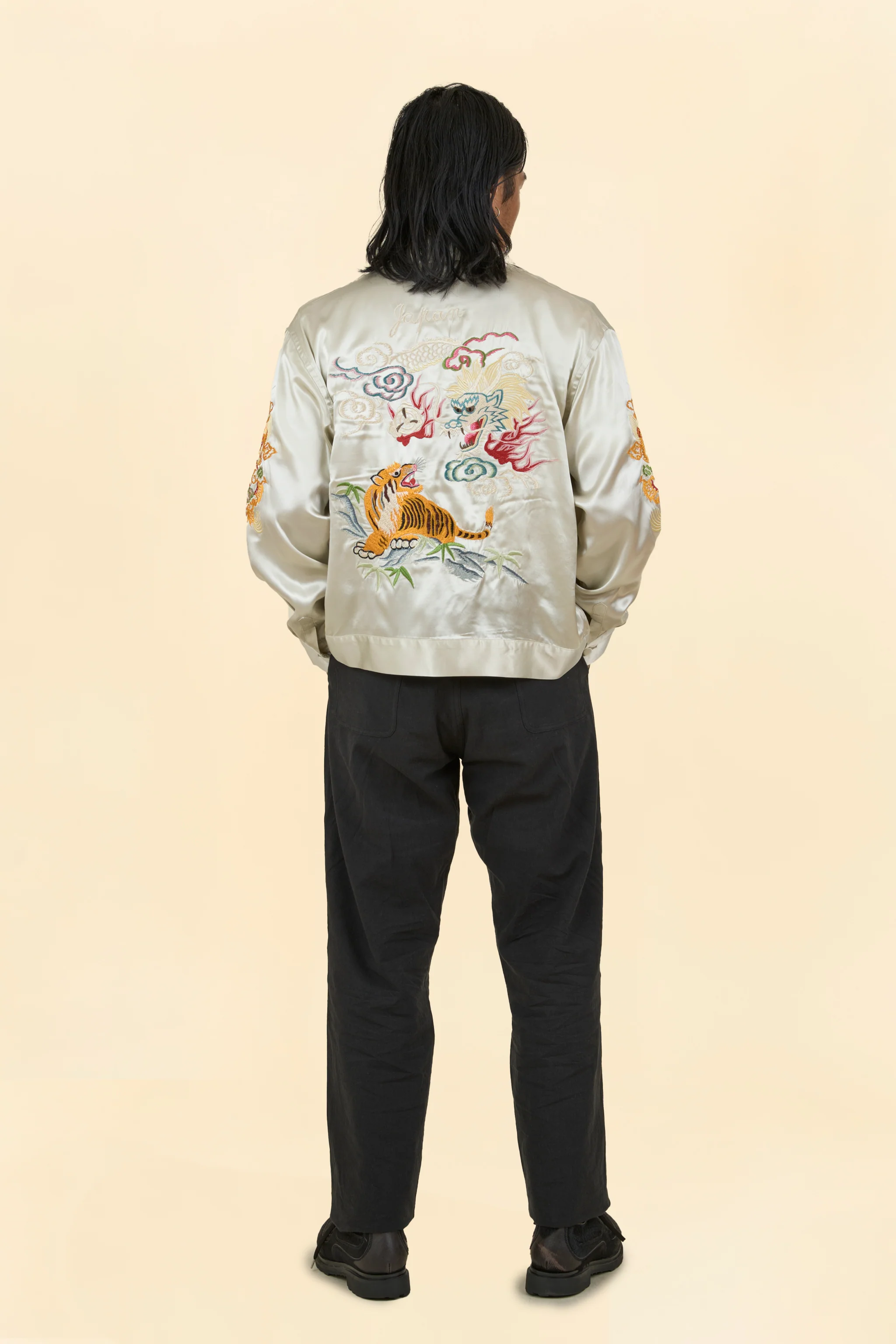 Wearmasters Lot.873 Souvenir Rayon Jacket -White - Image 7