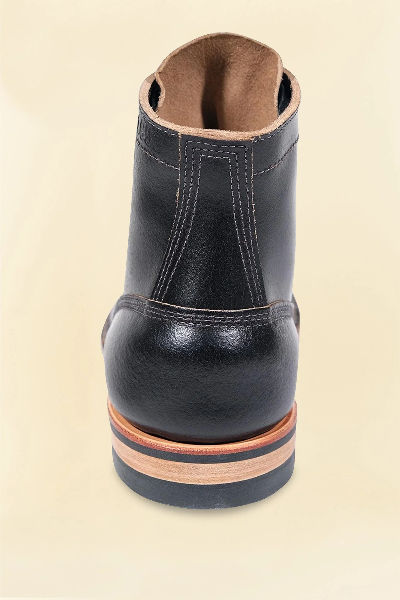White's Boots MP-Sherman Toe Cap (Dainite Sole) - Black Chromexcel - Image 4