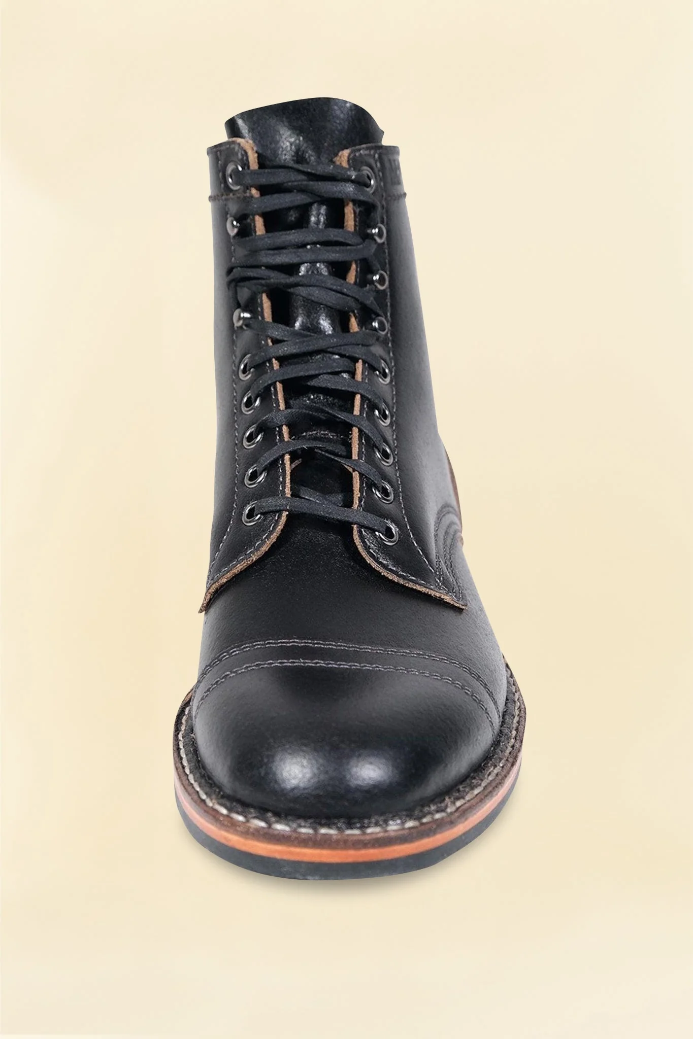 White's Boots MP-Sherman Toe Cap (Dainite Sole) - Black Chromexcel - Image 5