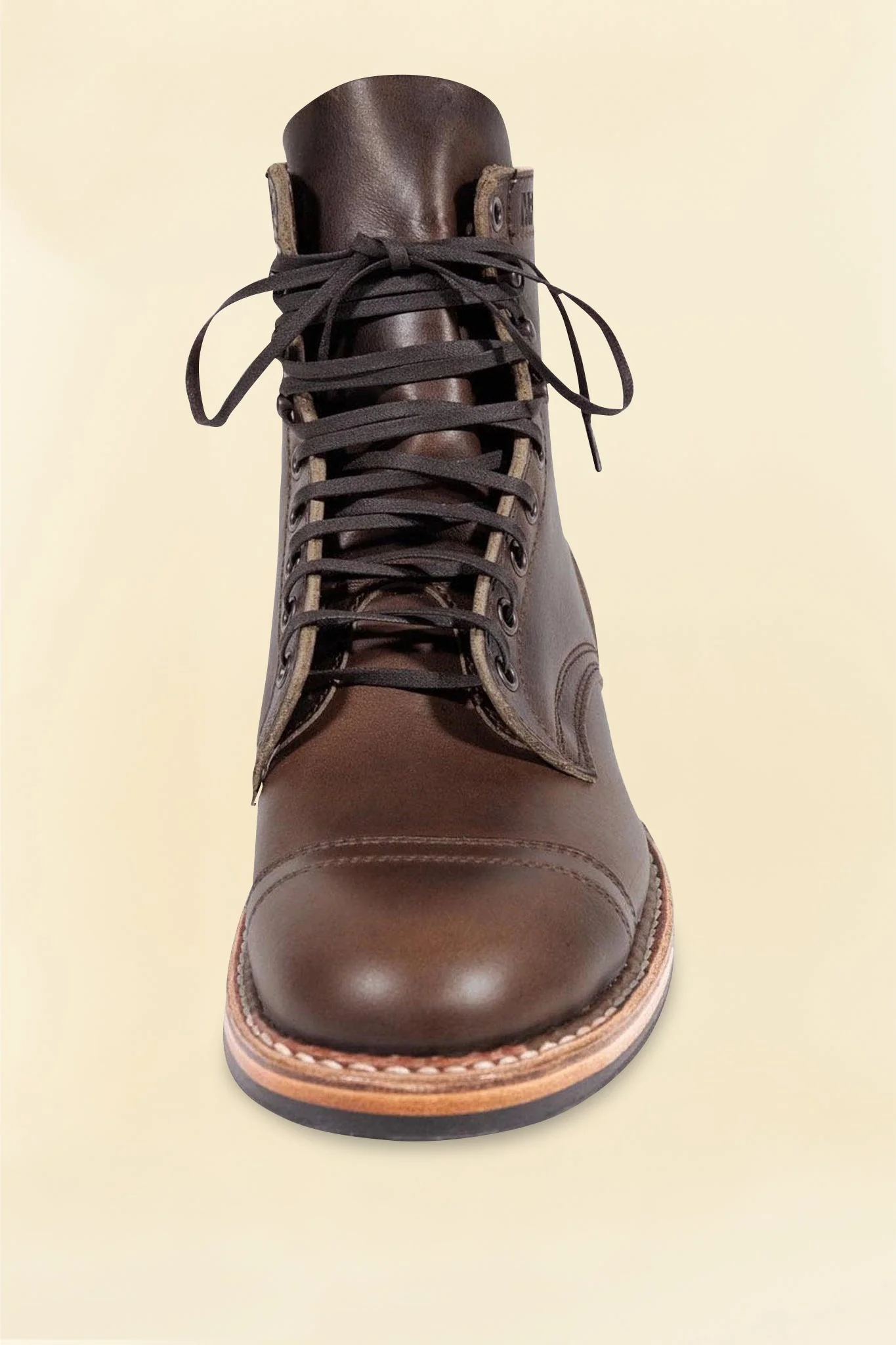White's Boots MP-Sherman Toe Cap (Dainite Sole) - Cinnamon Wax Flesh - Image 4
