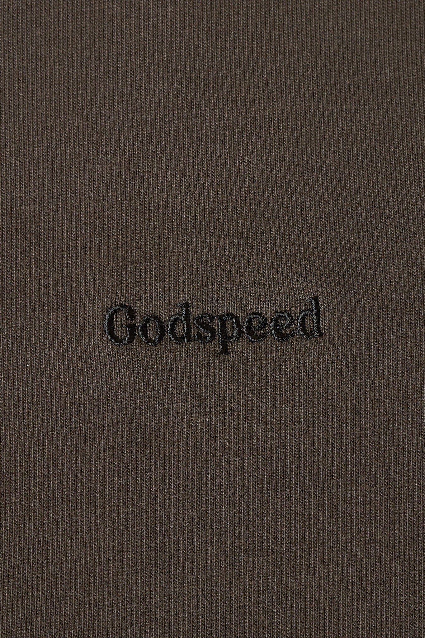 Godspeed Tonal Mini Logo Heavyweight Organic T-Shirt - Vintage Black - Image 5