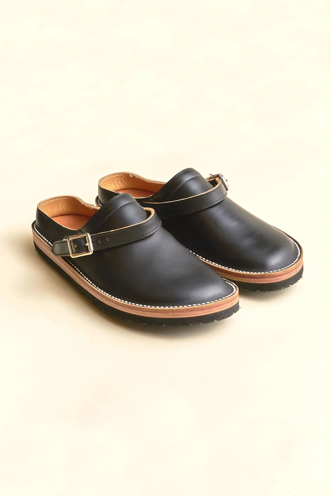 Zerrows Sabot Sandal - Black