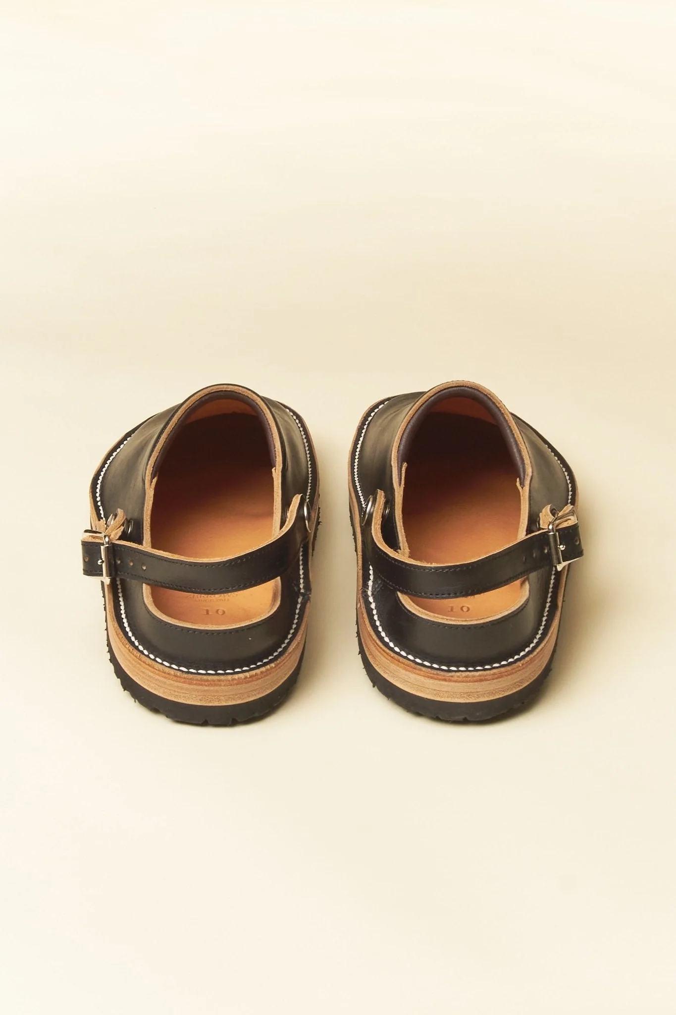 Zerrows Sabot Sandal - Black - Image 3