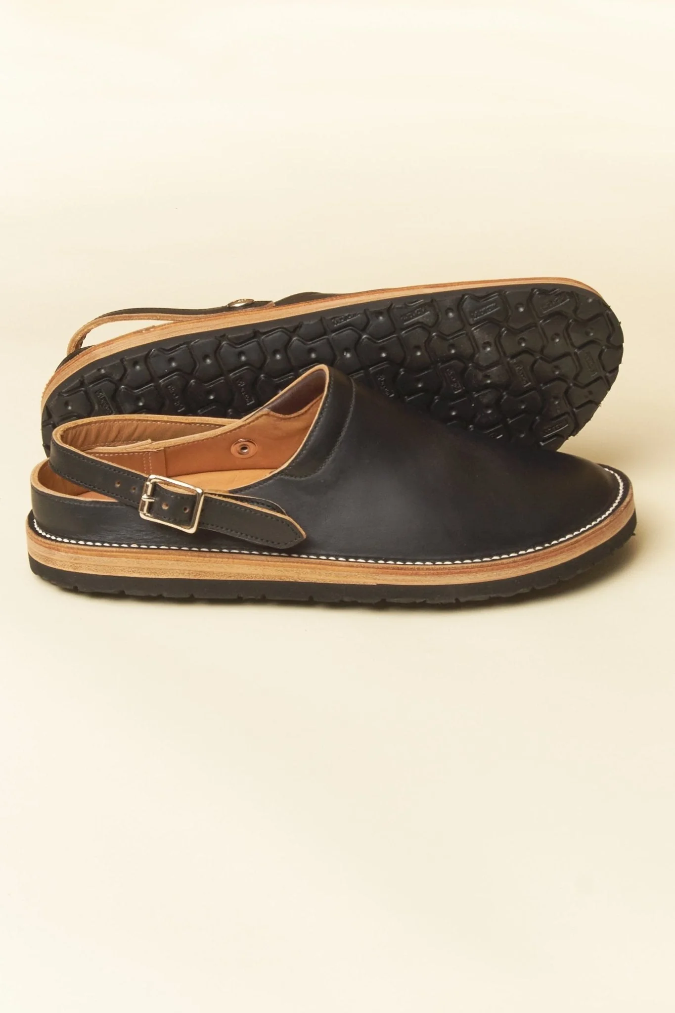Zerrows Sabot Sandal - Black - Image 5