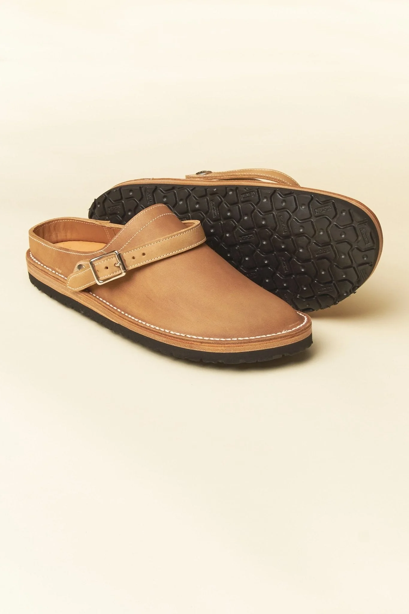 Zerrows Sabot Sandal - Natural - Image 2