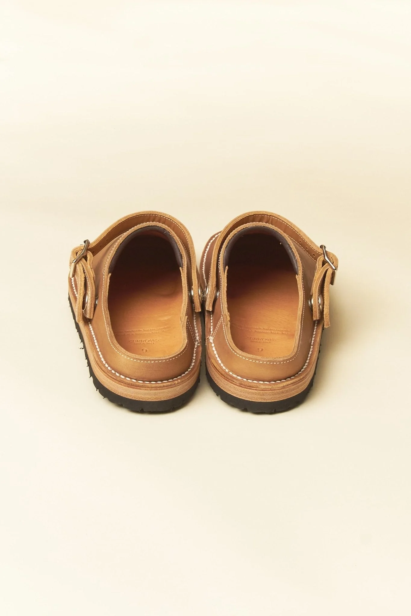 Zerrows Sabot Sandal - Natural - Image 4