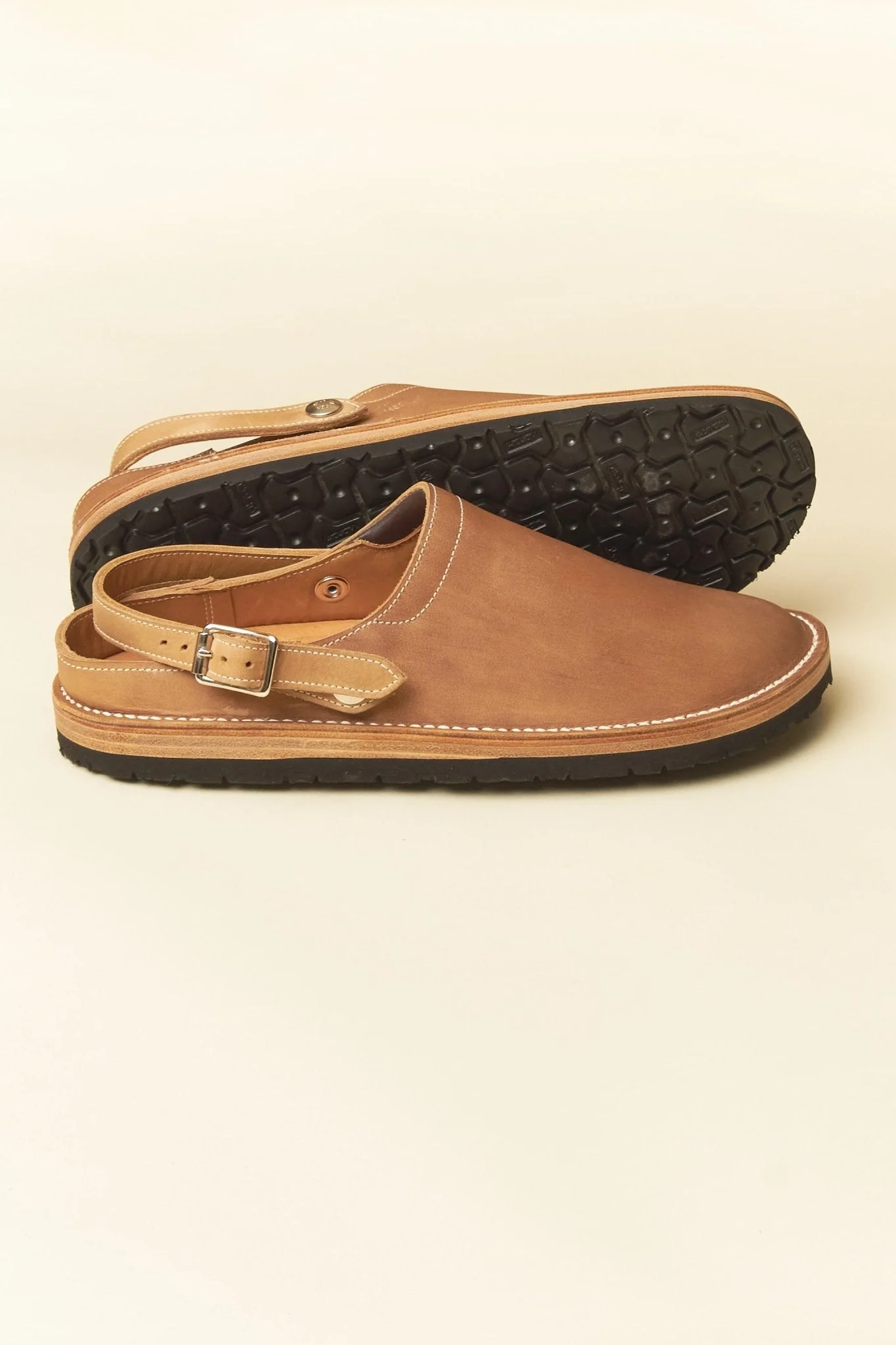 Zerrows Sabot Sandal - Natural - Image 6