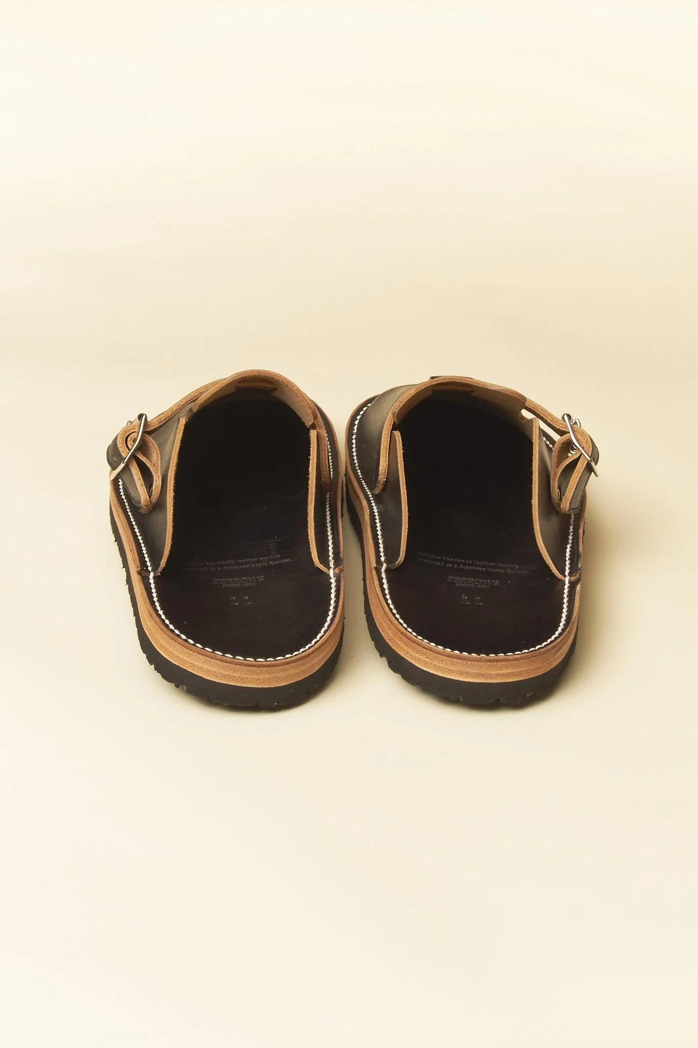 Zerrows Slit Sandal - Black - Image 3